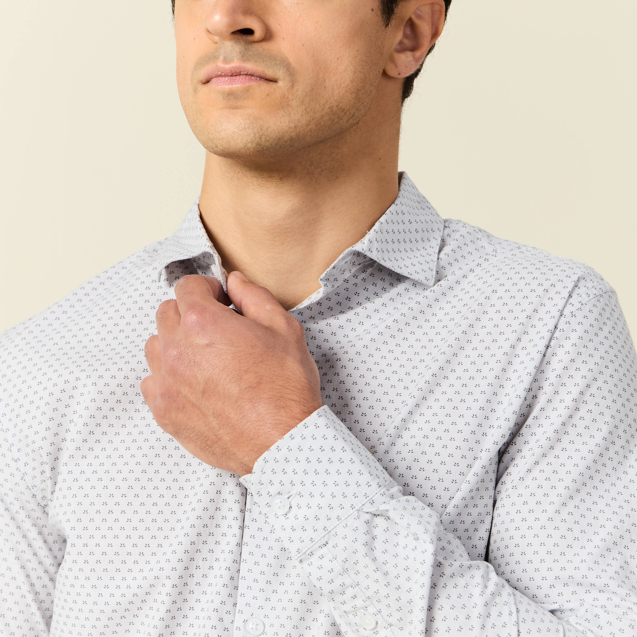 chemise manches longues gris homme Chemise manches longues gris homme