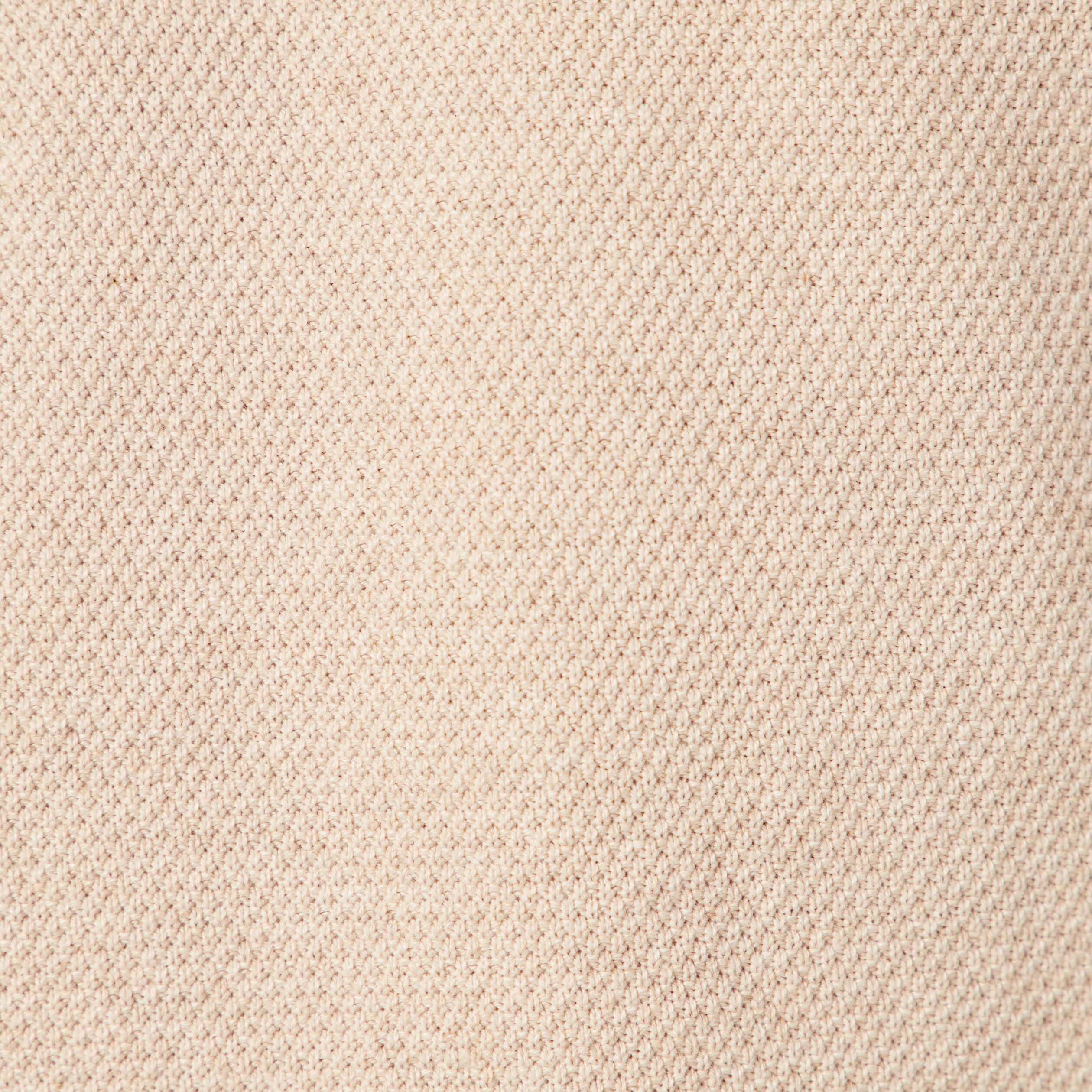 Pull manches longues beige homme