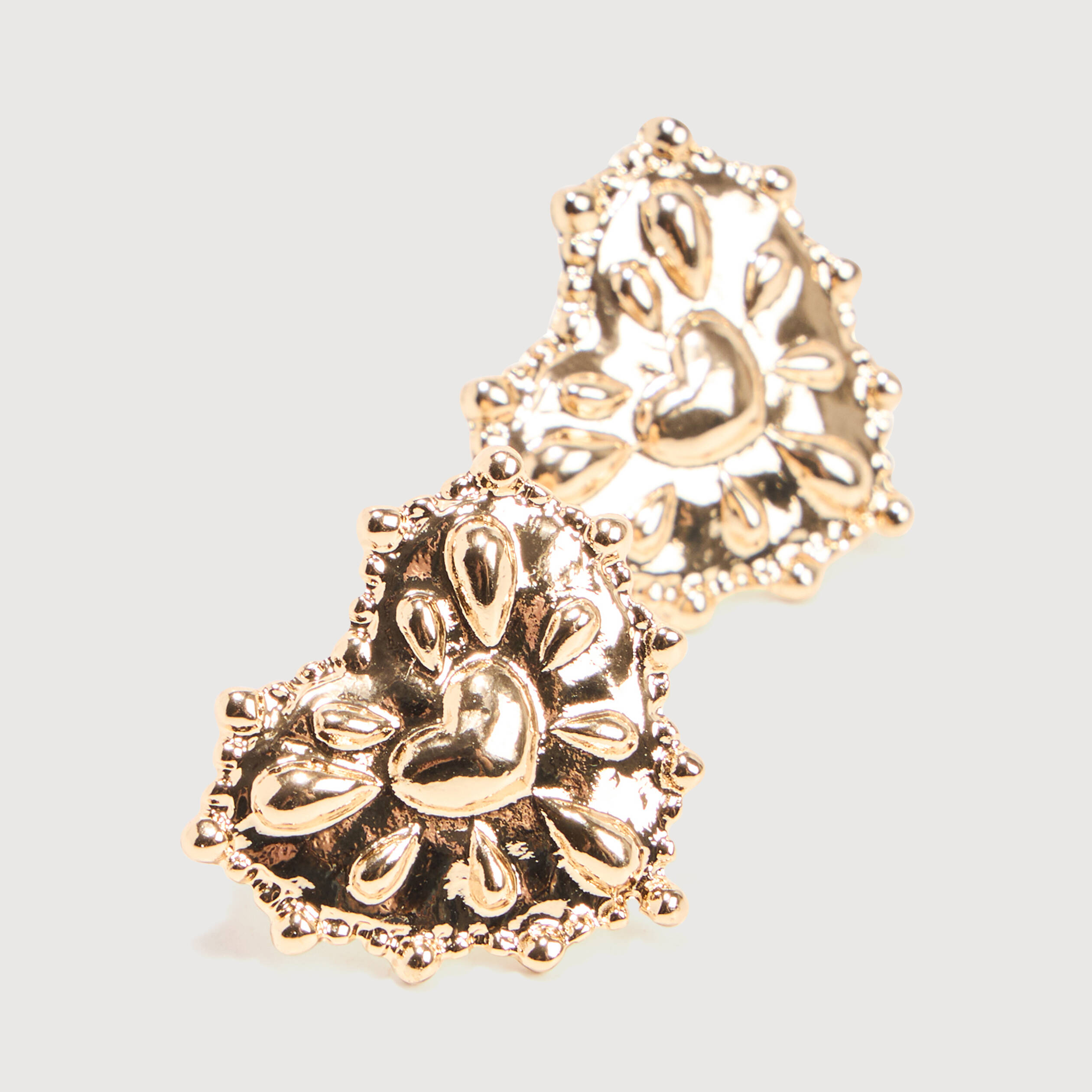 Boucles d'oreilles couleur or femme