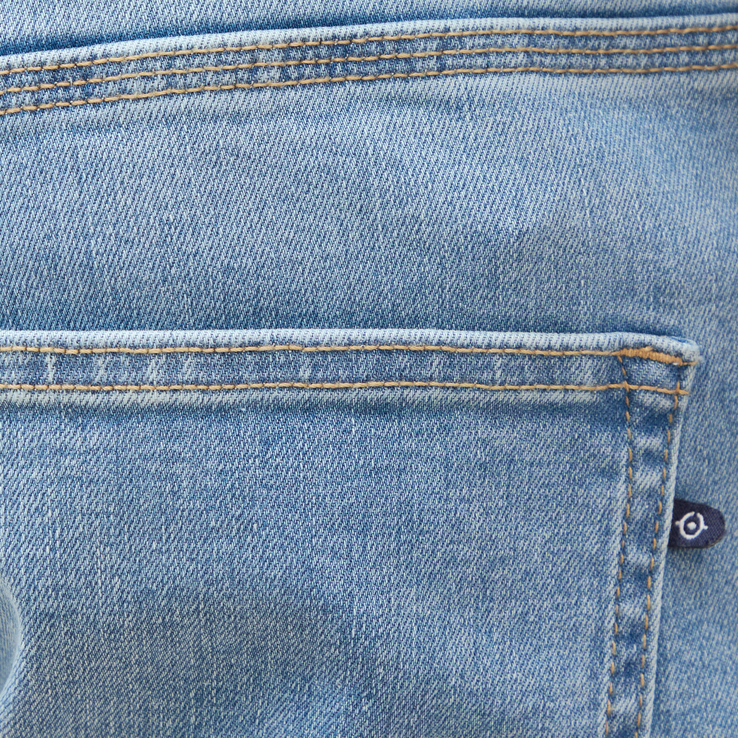 Jeans straight denim used homme