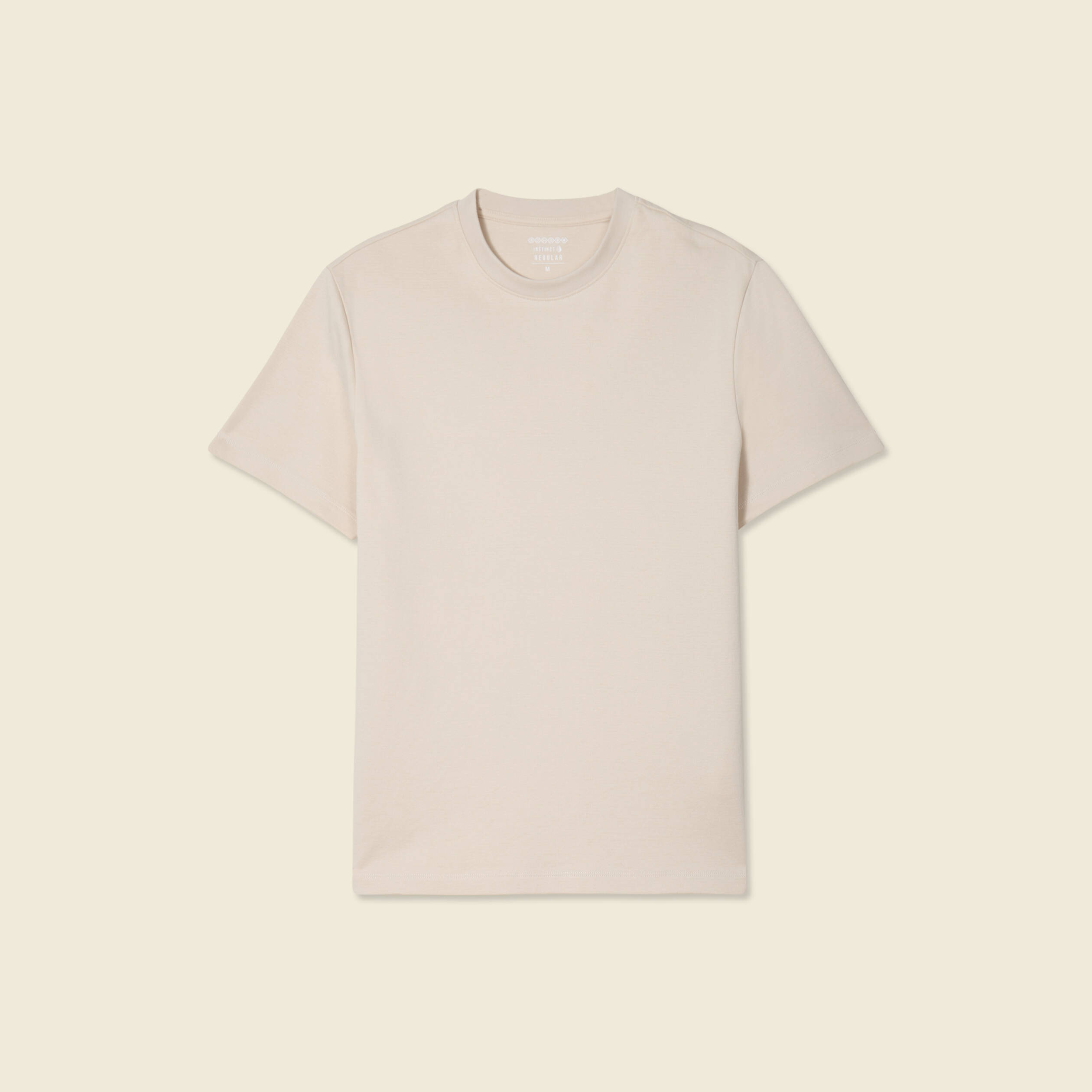 t shirt manches courtes sable homme T-shirt manches courtes sable homme