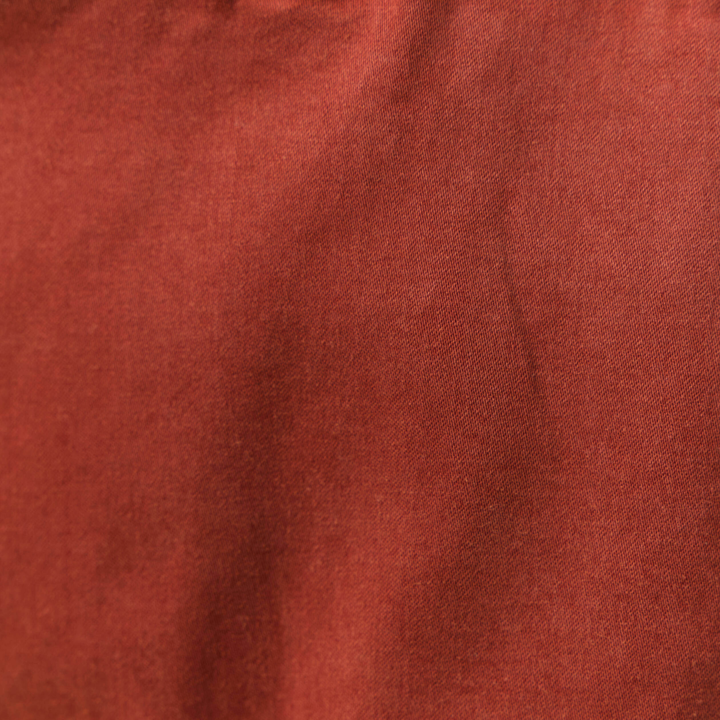 Pantalon chino cigarette rouge fonc&eacute; femme