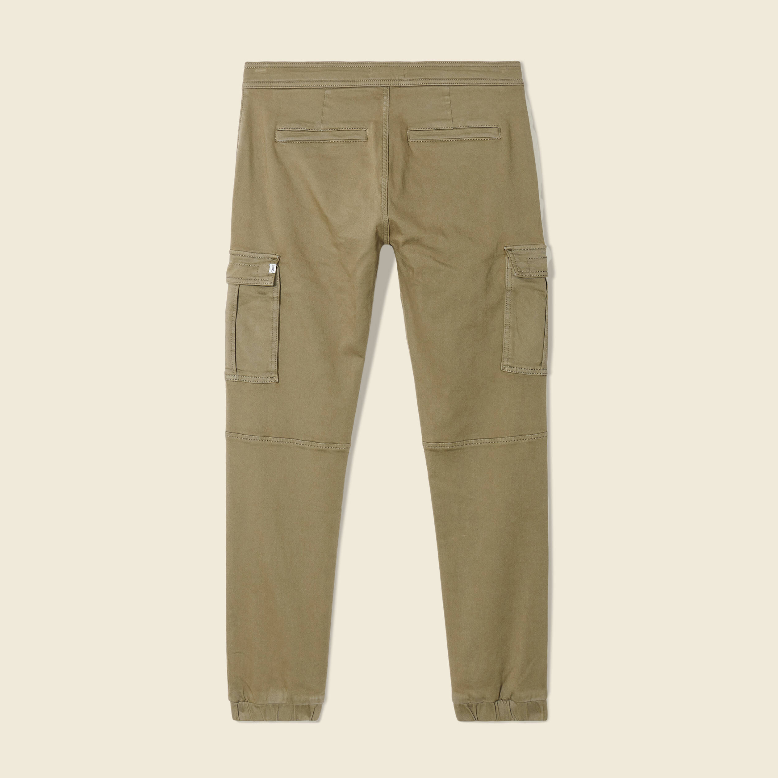 pantalon battle bas resserre vert kaki homme Pantalon battle bas resserré vert kaki homme