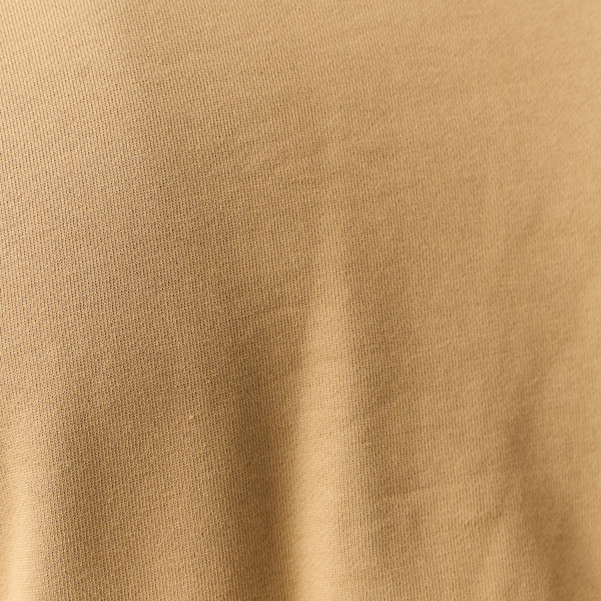 Sweat manches longues en coton beige homme