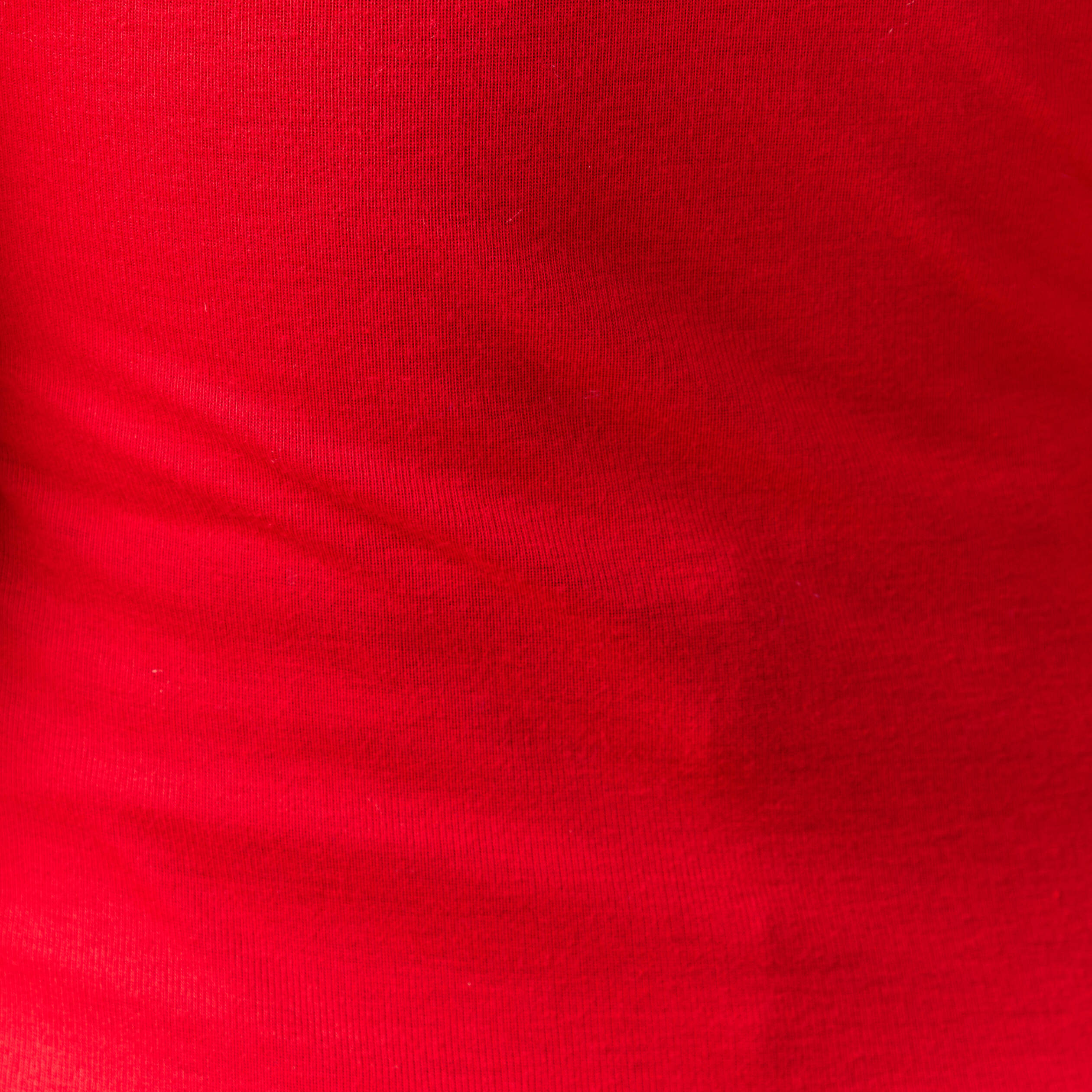 T-shirt cintr&eacute; manches longues col roul&eacute; rouge femme