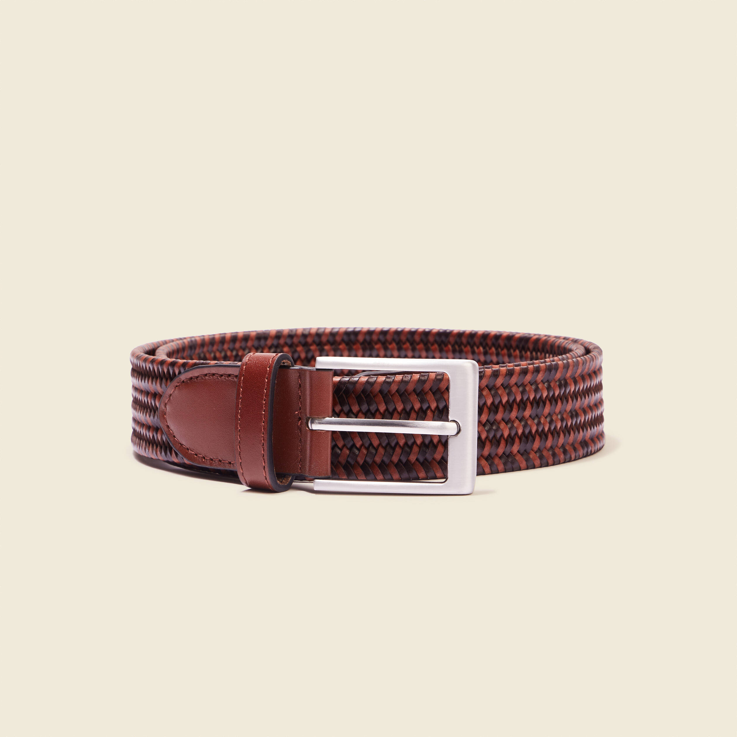 ceinture tressee marron homme Ceinture tressée marron homme