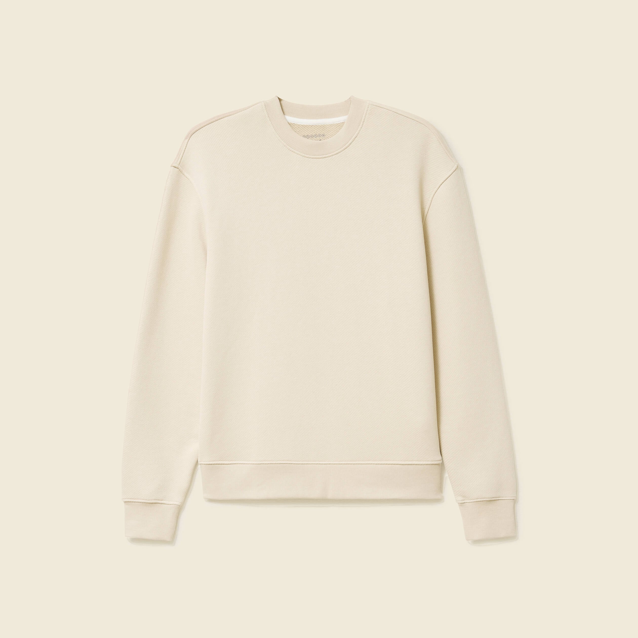 Sweat manches longues sable homme