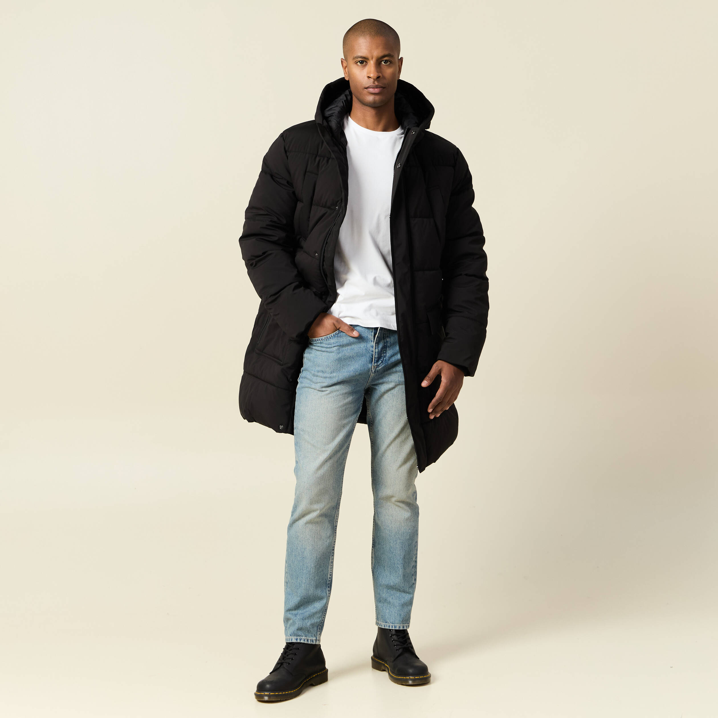 jeans straight taille tapered denim dirty homme Jeans straight taille tapered denim dirty homme