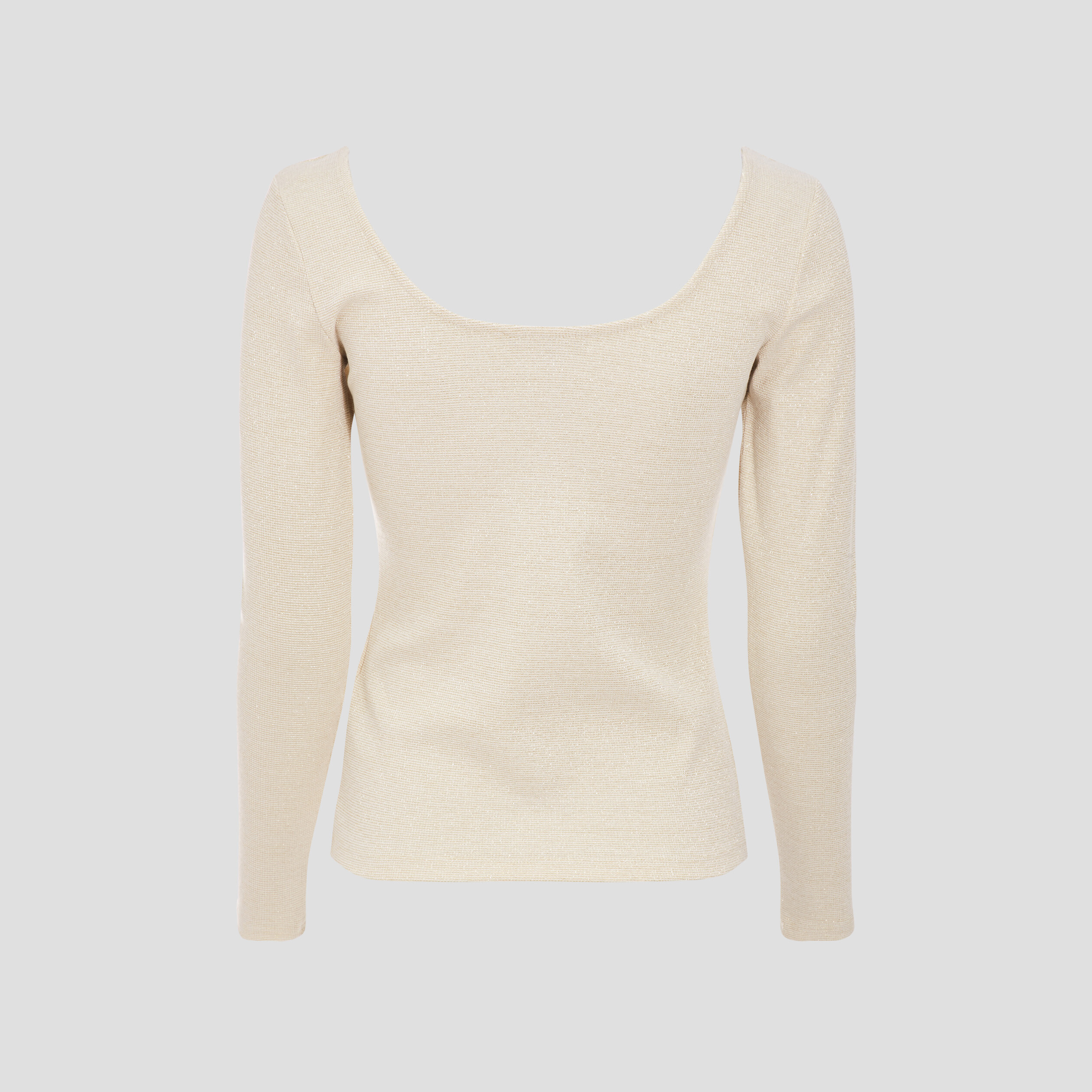t shirt manches longues ecru femme T-shirt manches longues ecru femme