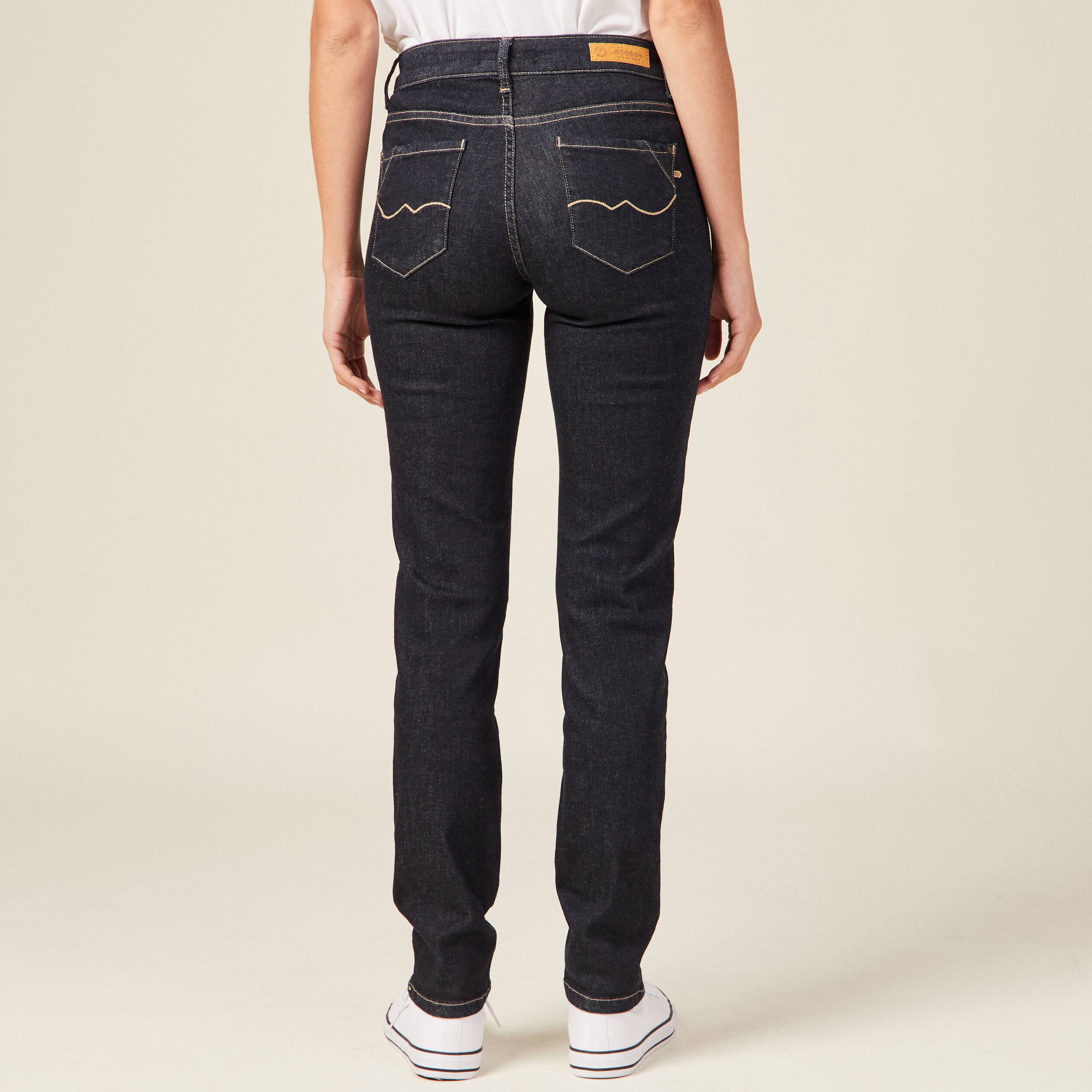 Jeans Camille - slim denim brut femme