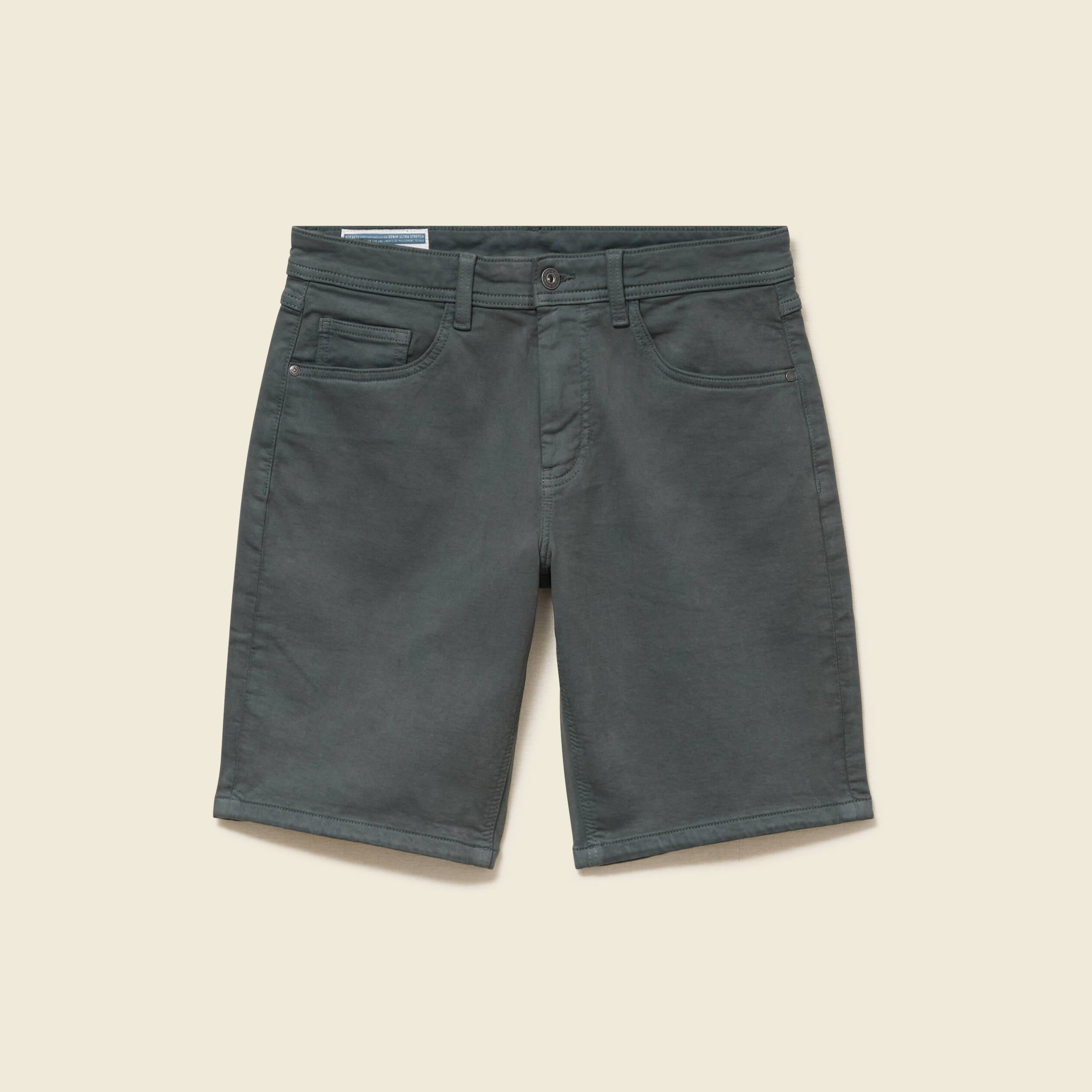 Bermuda vert kaki homme