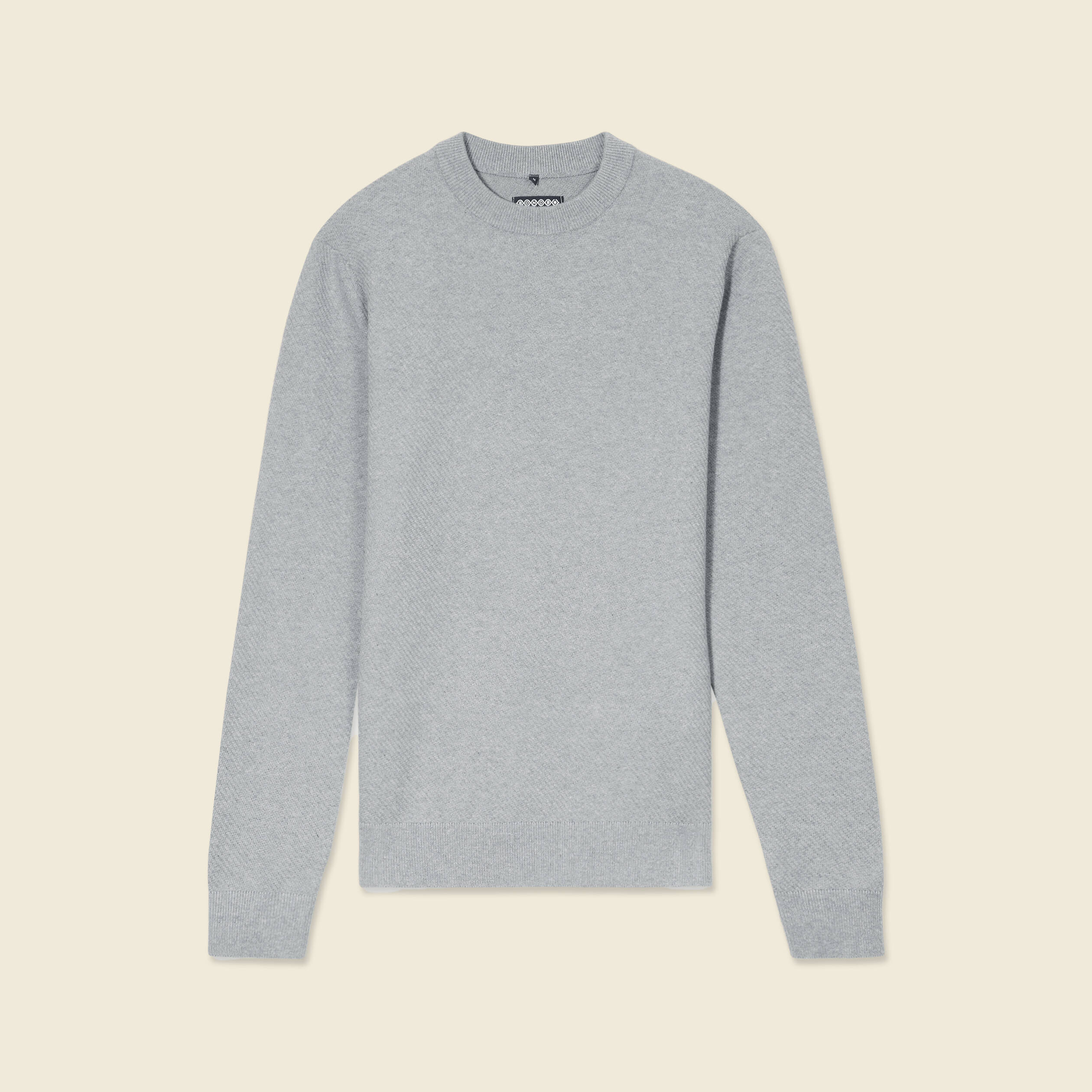 pull manches longues gris homme Pull manches longues gris homme