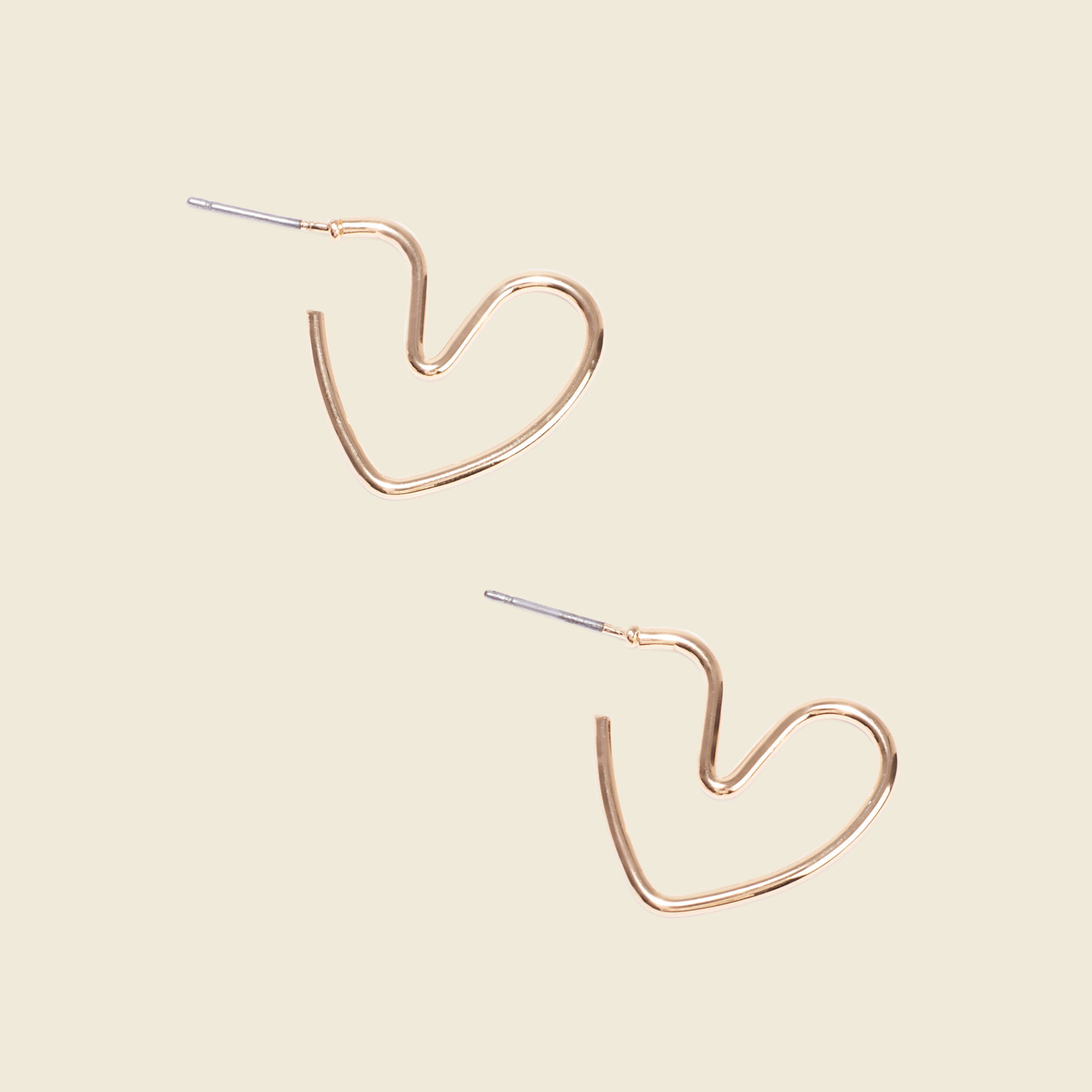 Boucles d'oreilles créoles couleur or femme