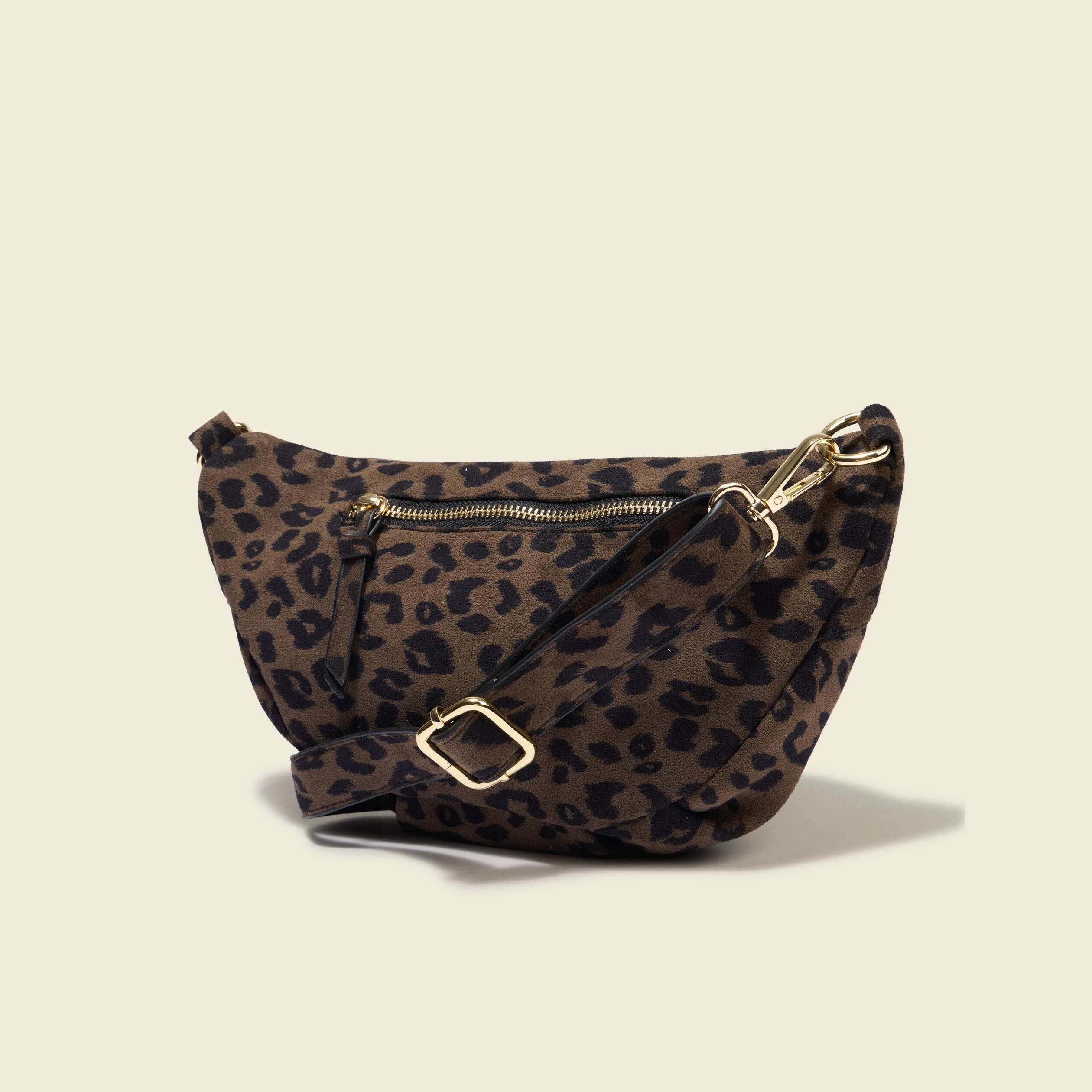 Sac banane vert kaki femme