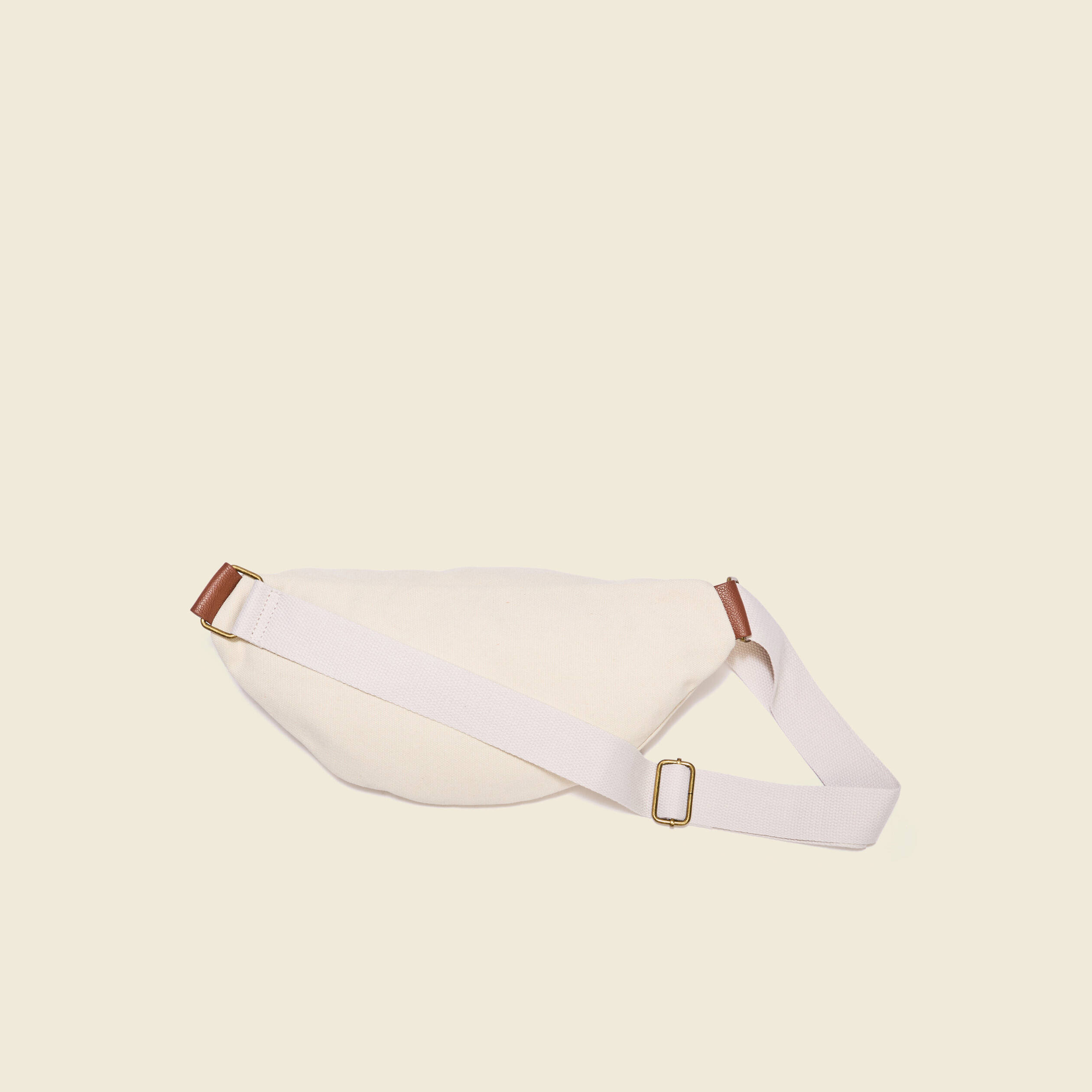 Sac banane sable homme