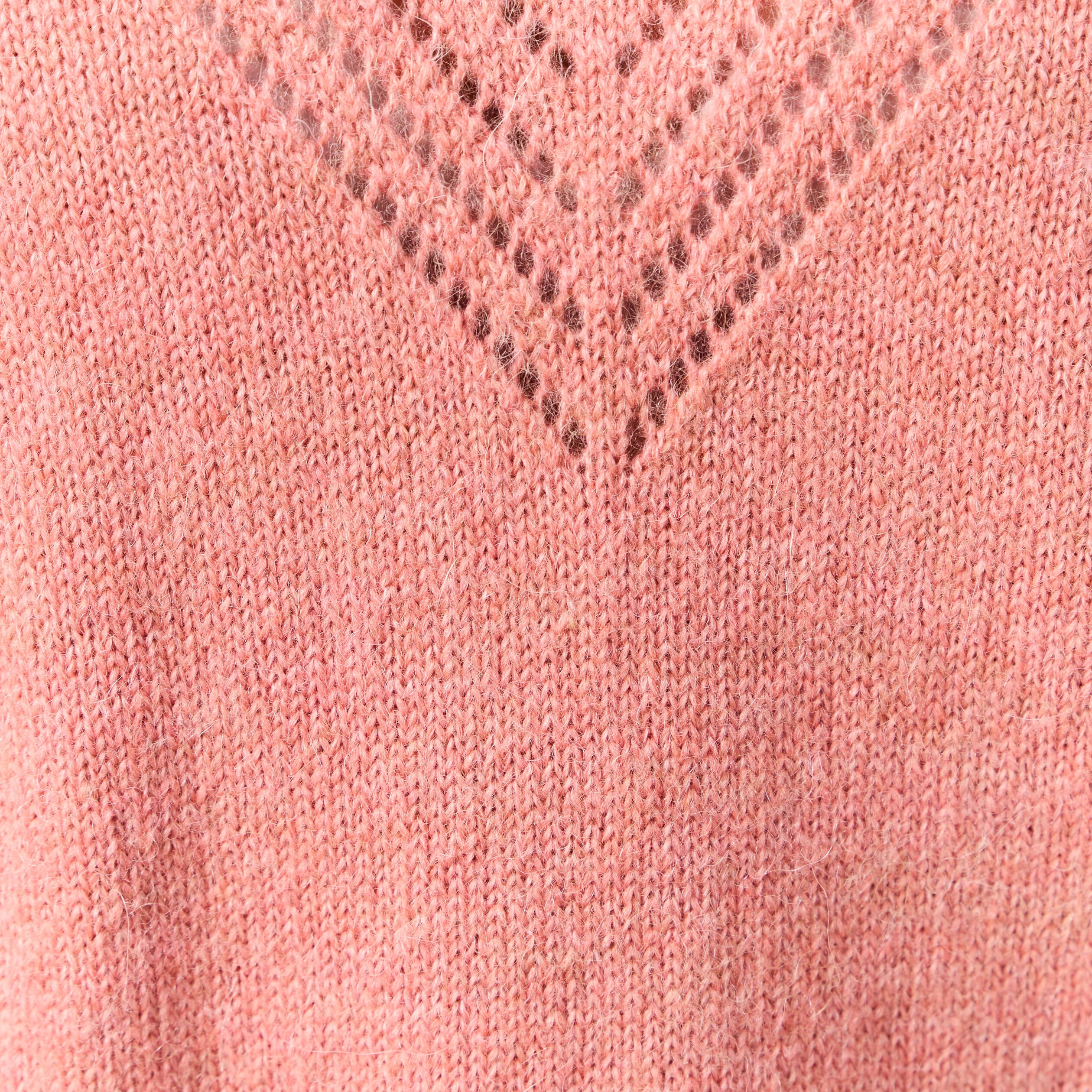 Pull manches longues fabriqu&eacute; en France rose pastel femme