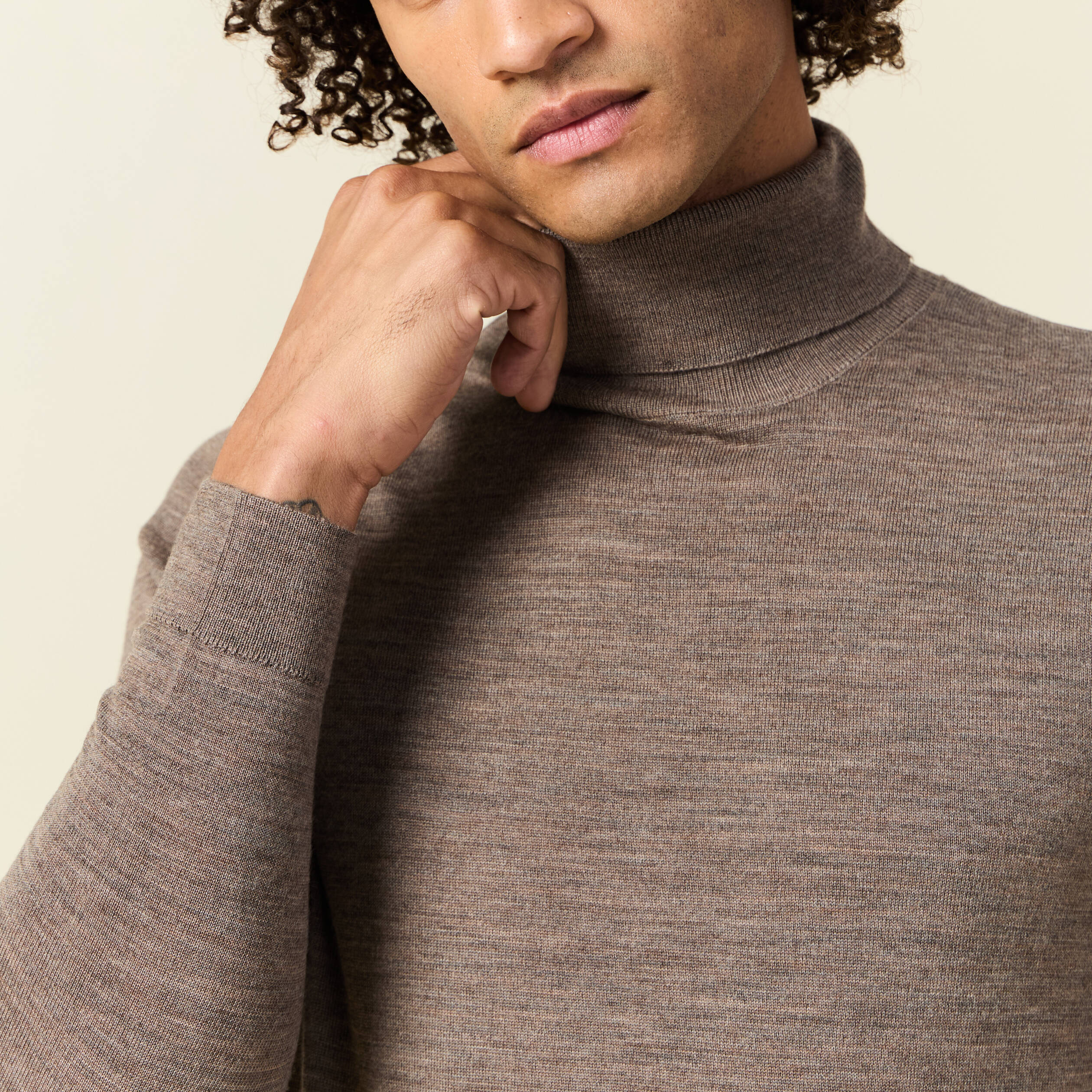 Pull marron foncé online