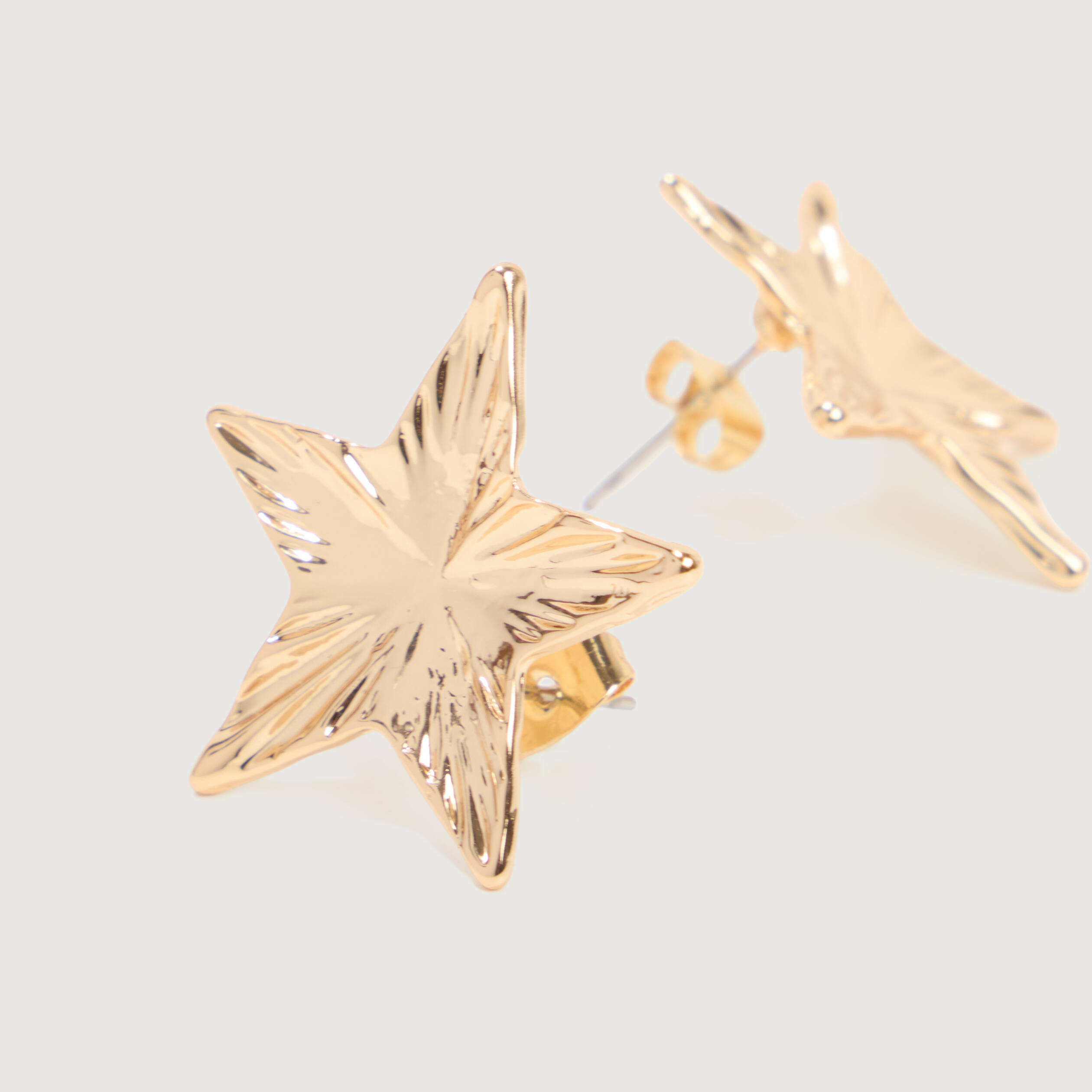Boucles d'oreilles couleur or femme