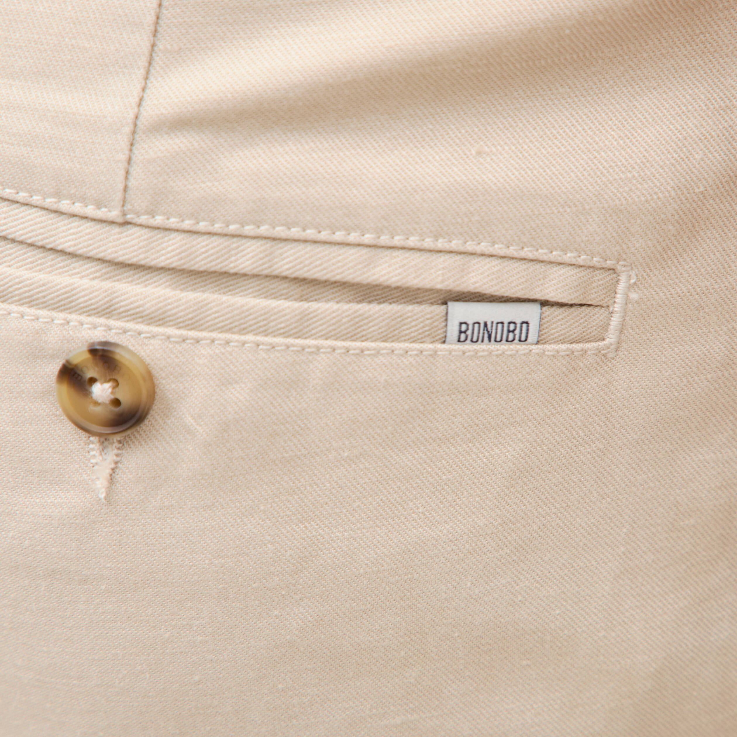 Pantalon chino sable homme