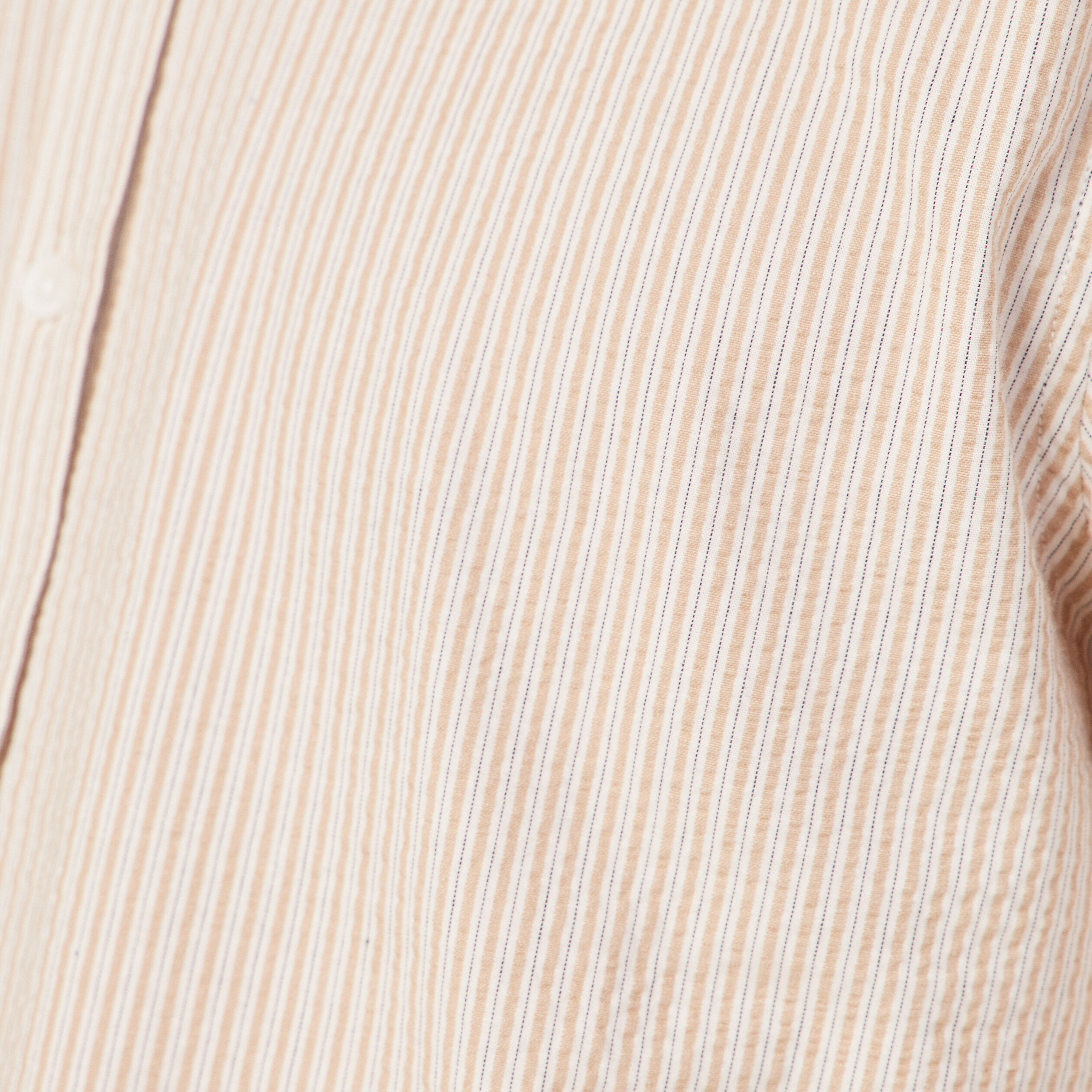 Chemise manches longues beige homme