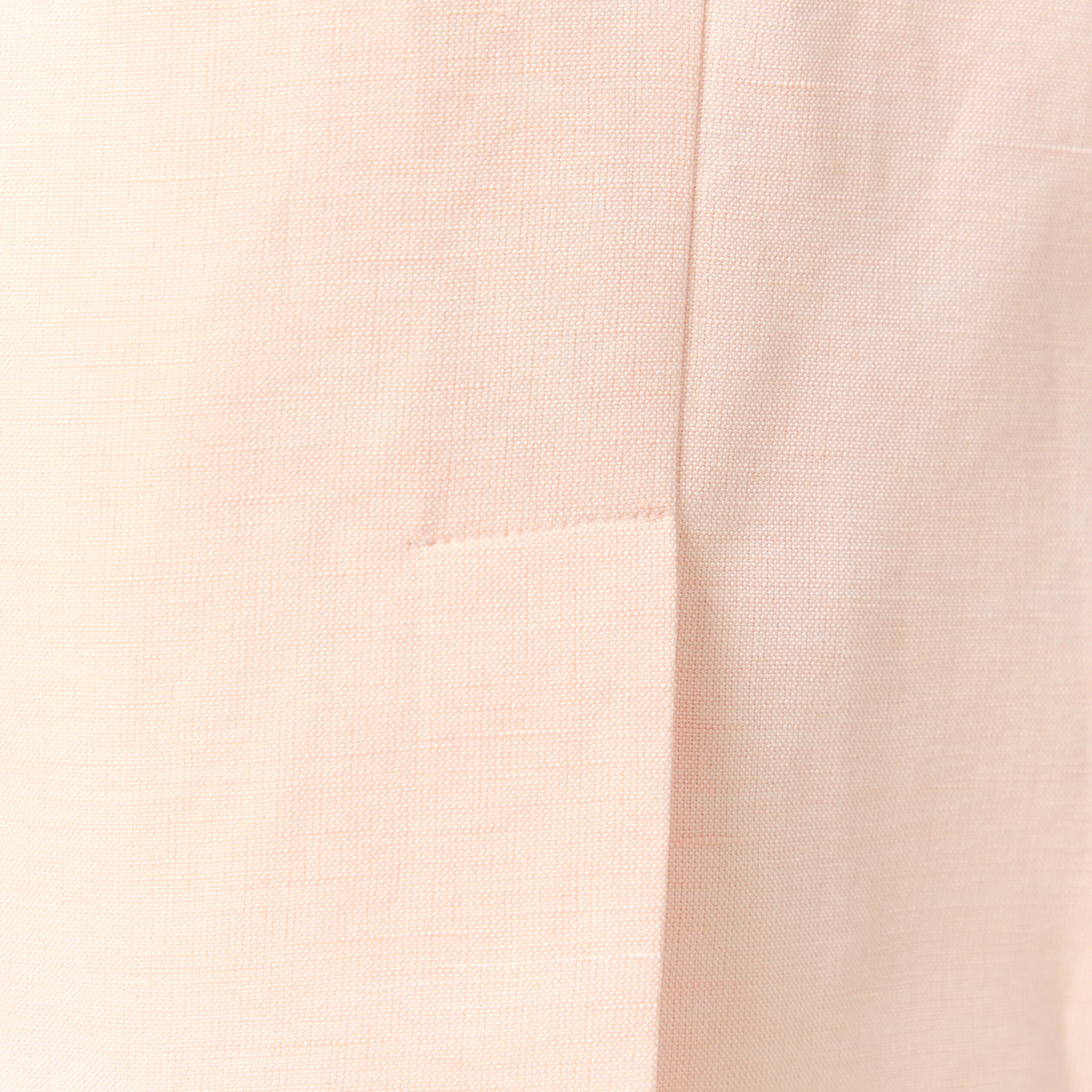 Veste blazer manches longues rose champagne femme