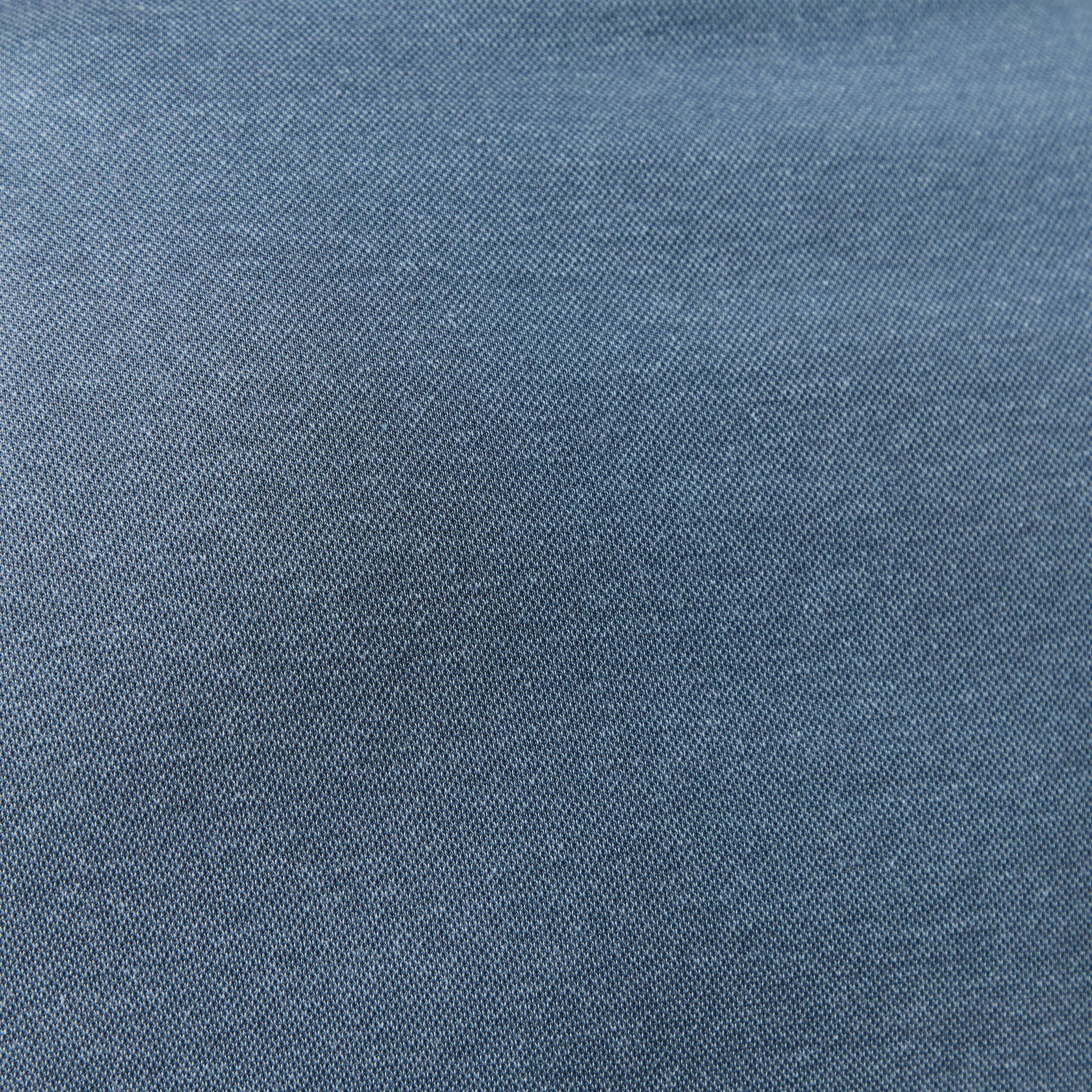 Polo manches courtes bleu gris homme