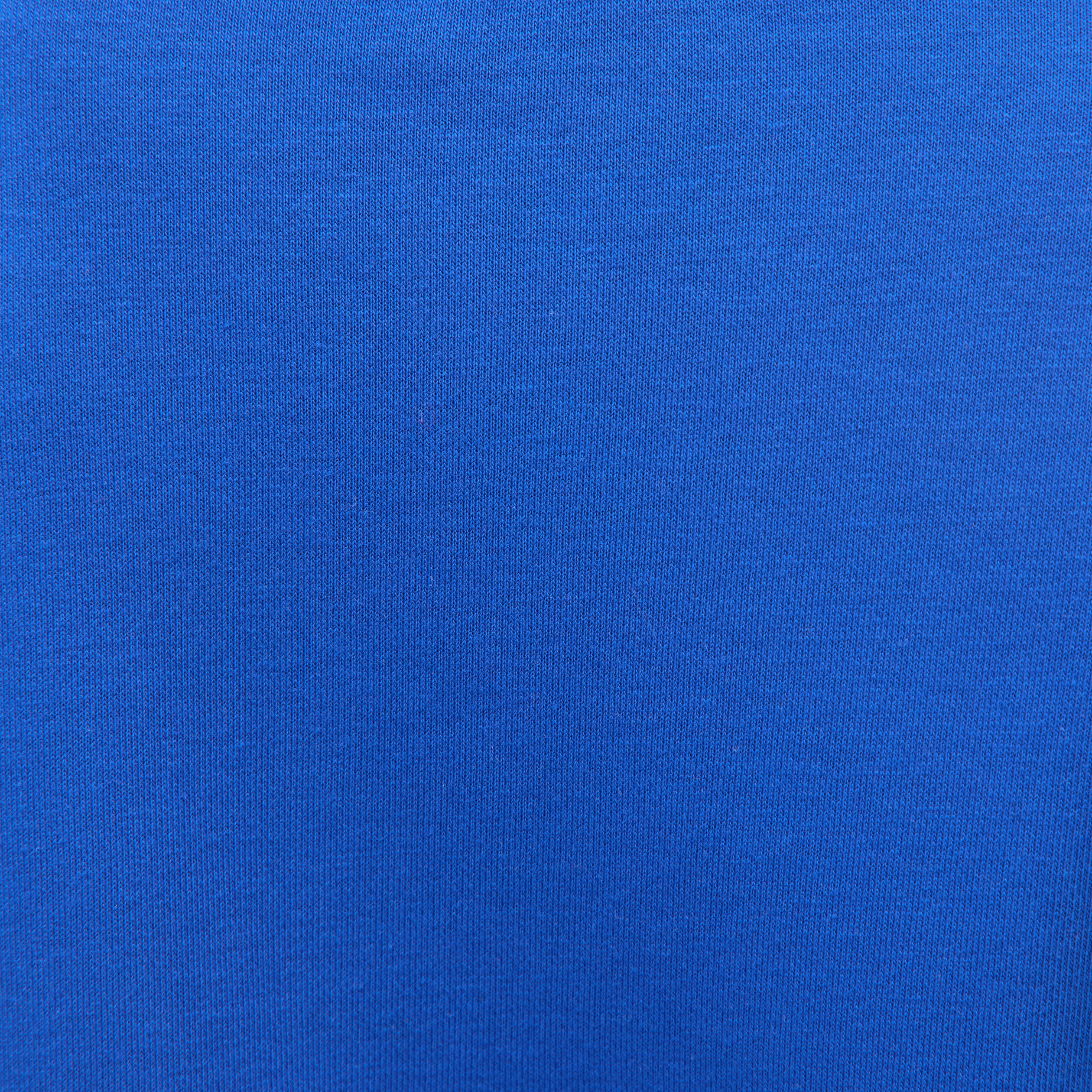 Sweat droit manches longues bleu electrique femme