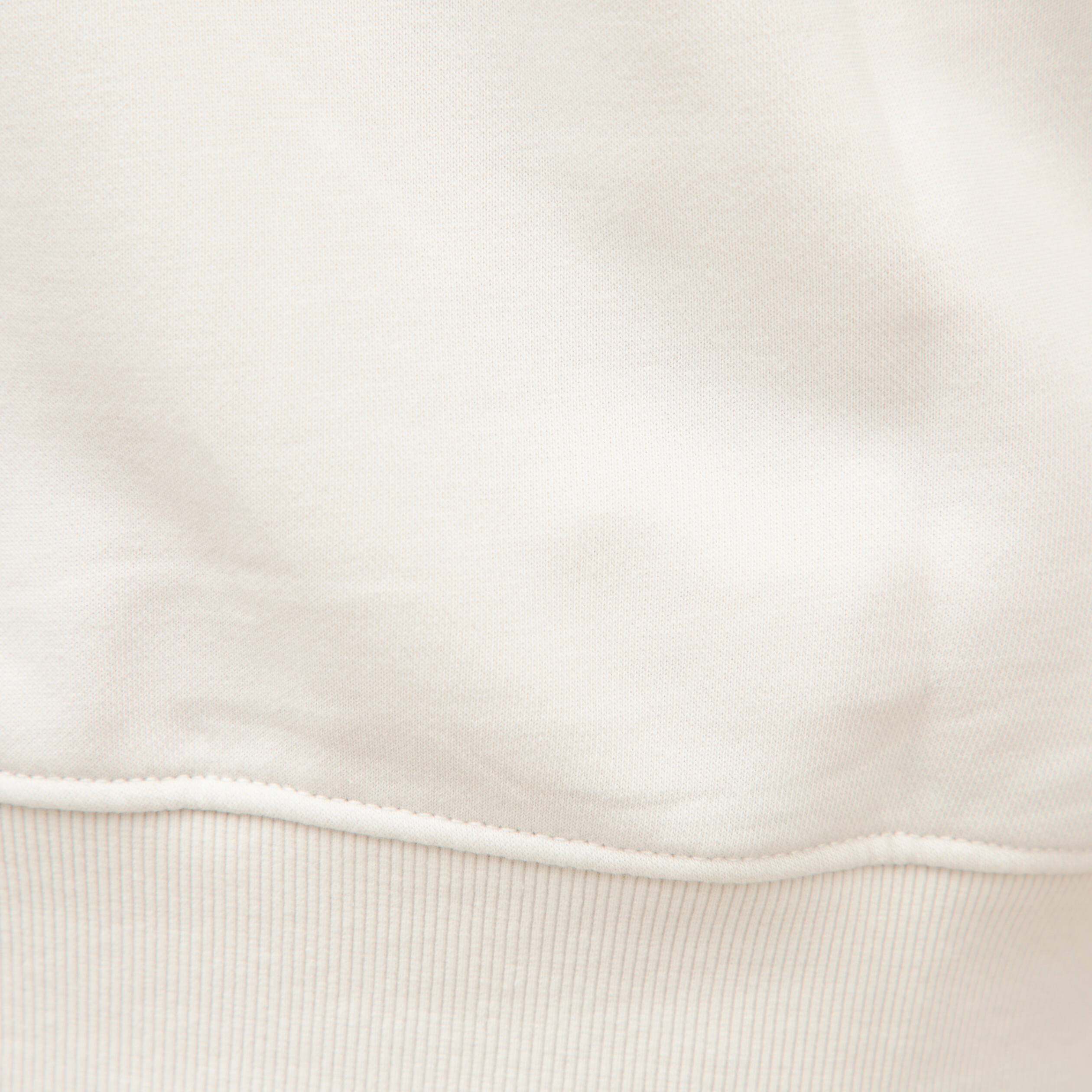 Sweat col rond manches longues gris clair homme