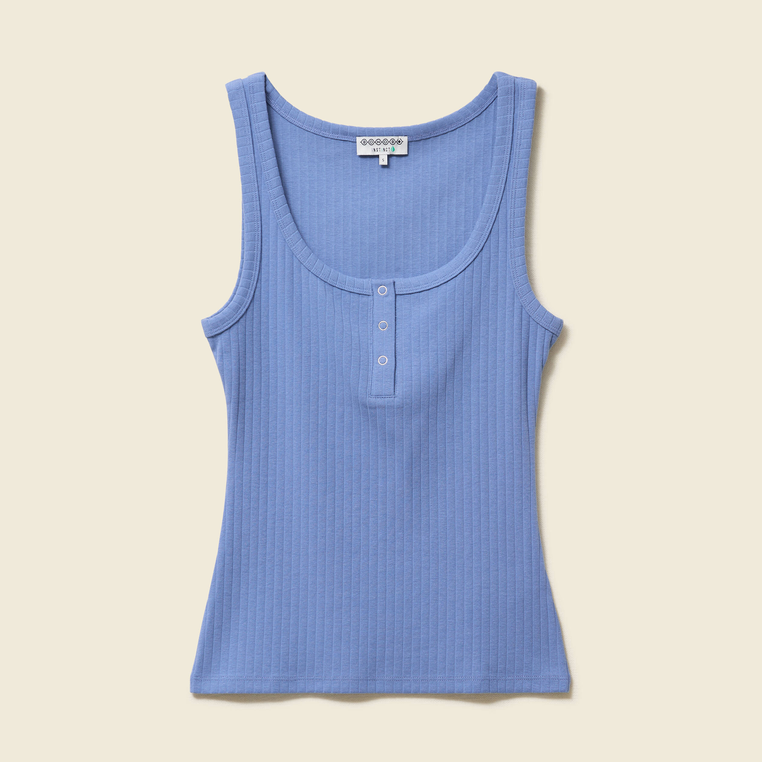 D&eacute;bardeur sans manches bleu lavande femme