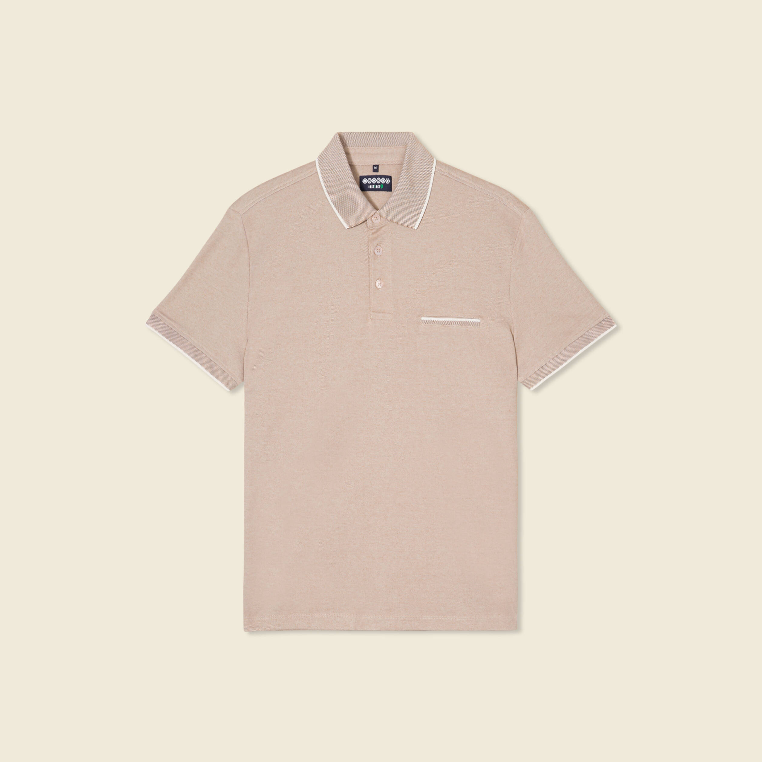 polo manches courtes taupe homme Polo manches courtes taupe homme