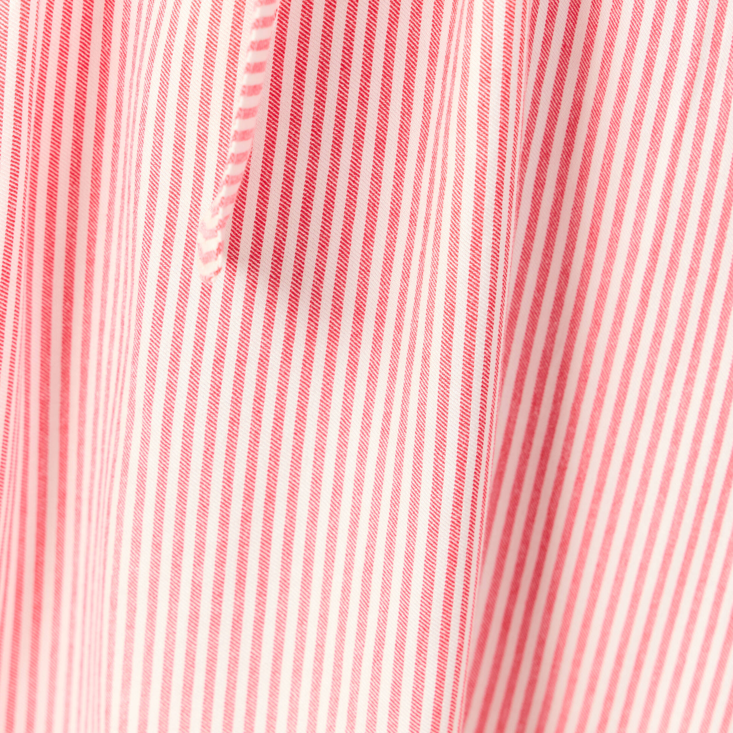 Robe chemise éco-responsable rouge femme
