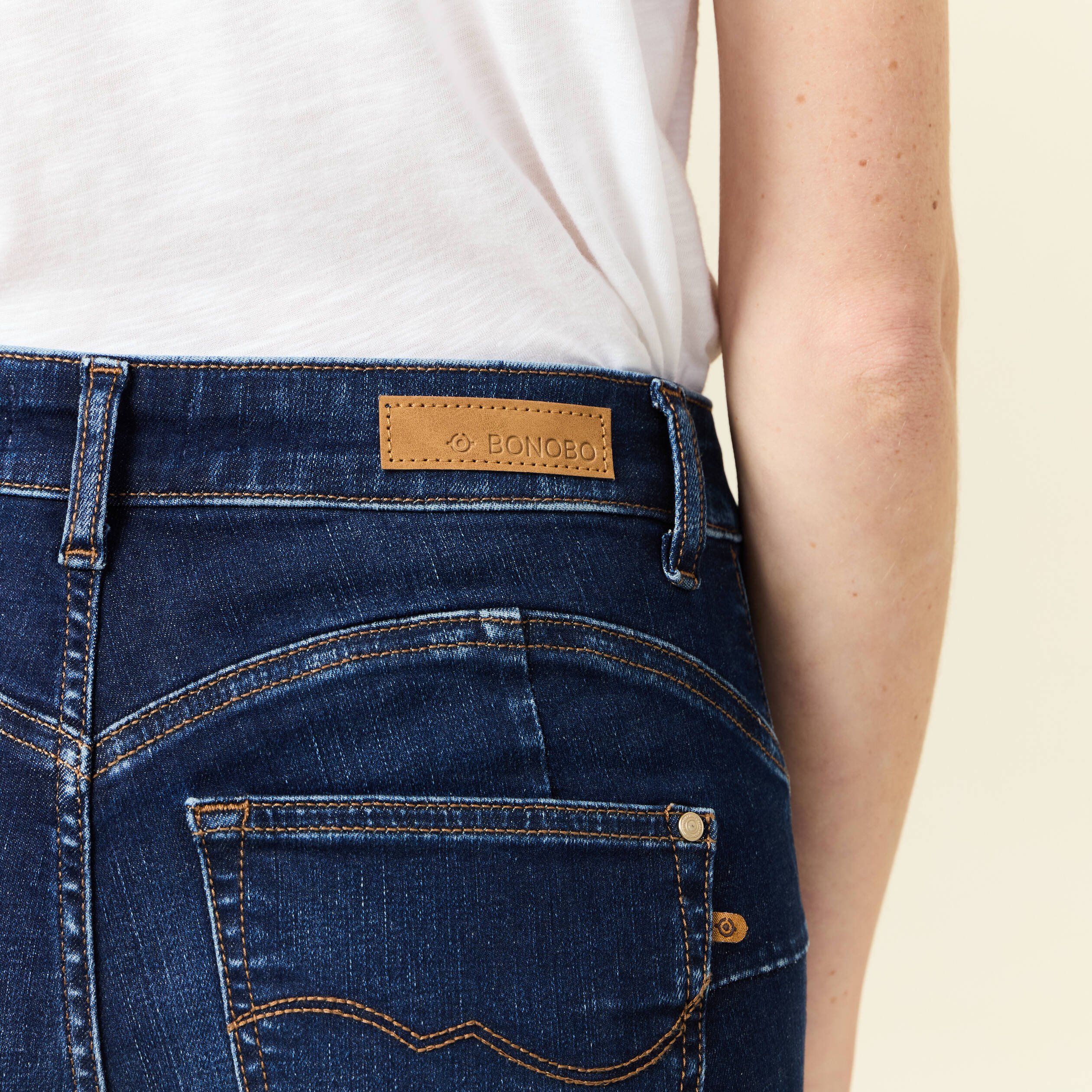 jeans skinny eco responsable denim brut femme Jeans skinny éco-responsable denim brut femme