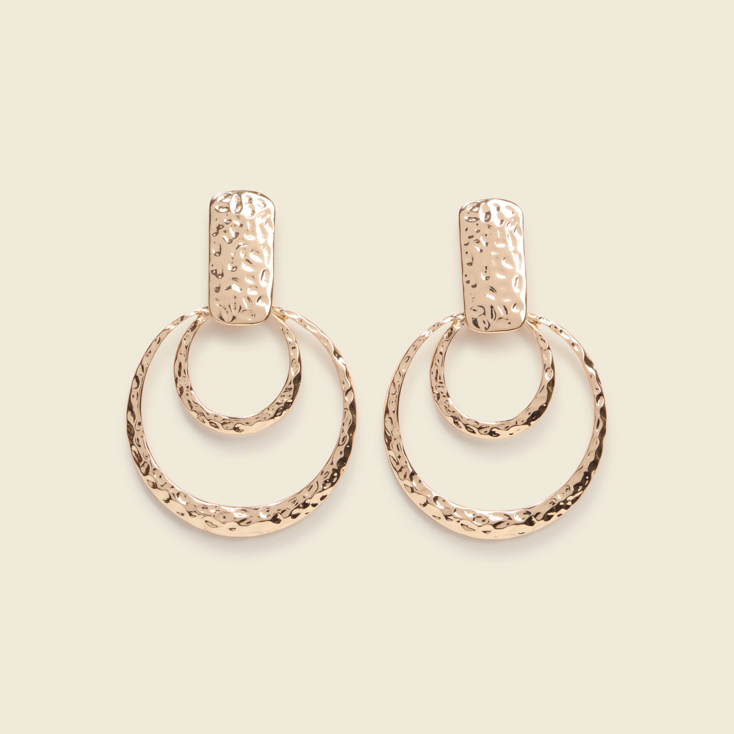 Boucles d'oreilles couleur or femme