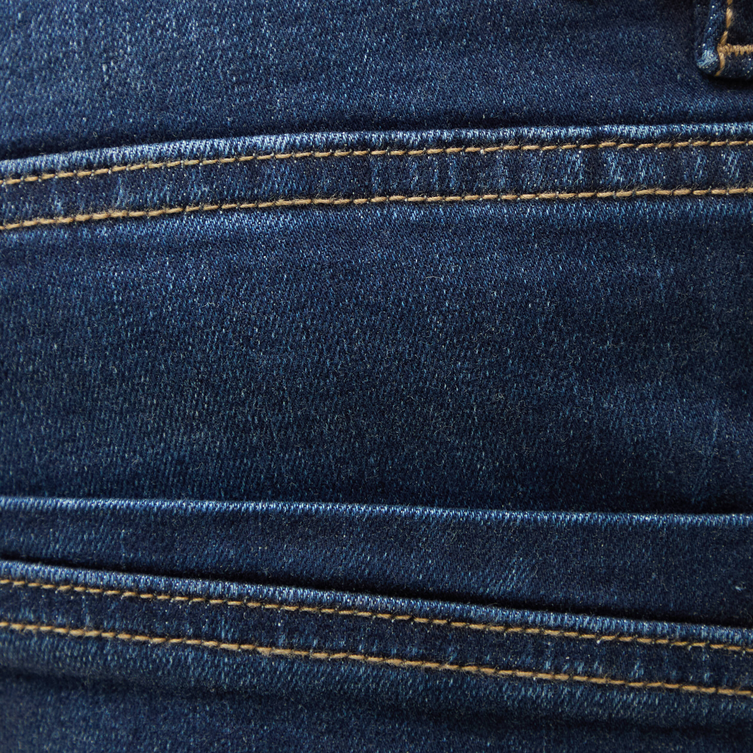 Jeans slim 5 poches longueur 32 denim brut homme