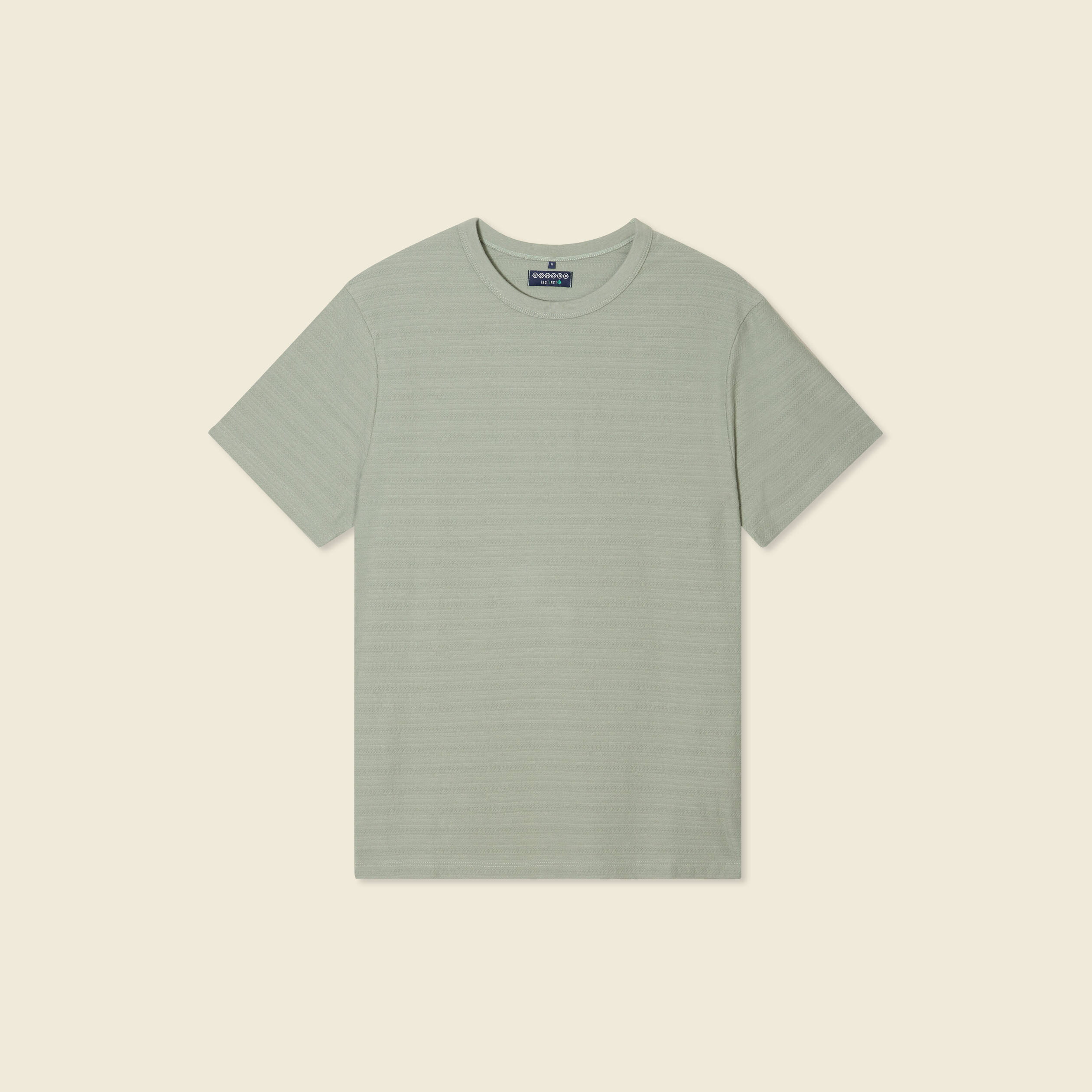 T-shirt manches courtes vert olive homme