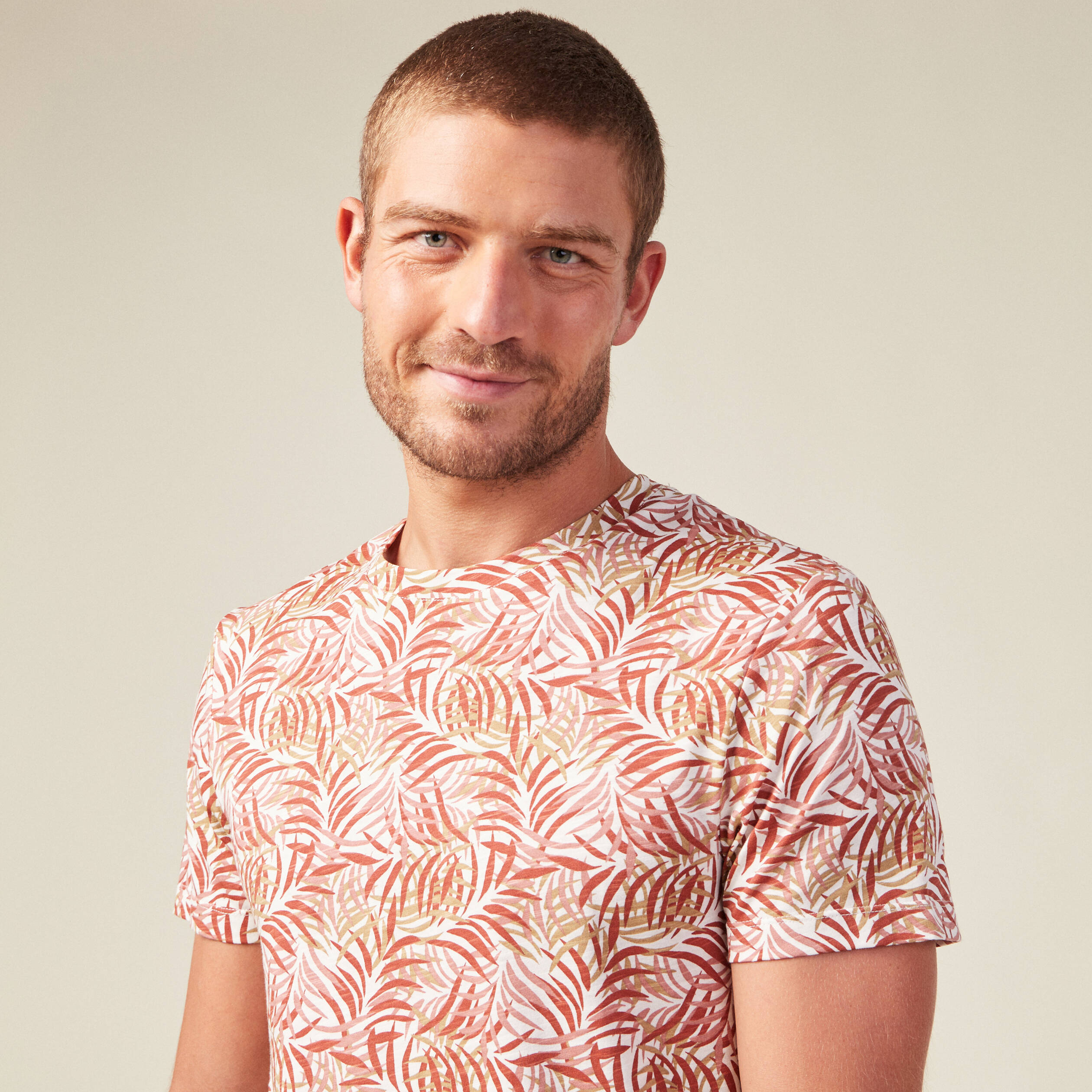 t shirt manches courtes rose homme T-shirt manches courtes rose homme
