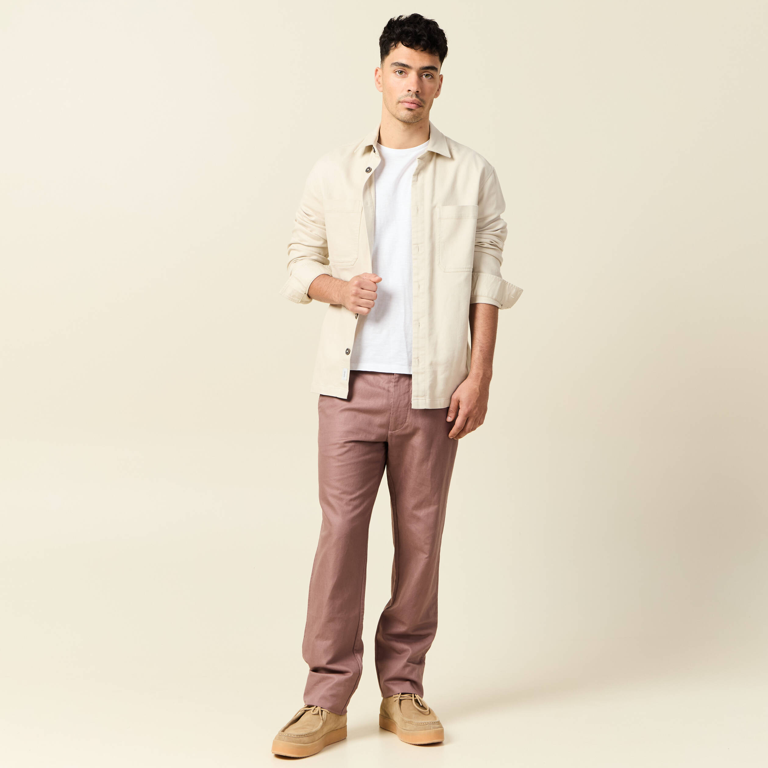 pantalon chino vieux rose homme Pantalon chino vieux rose homme
