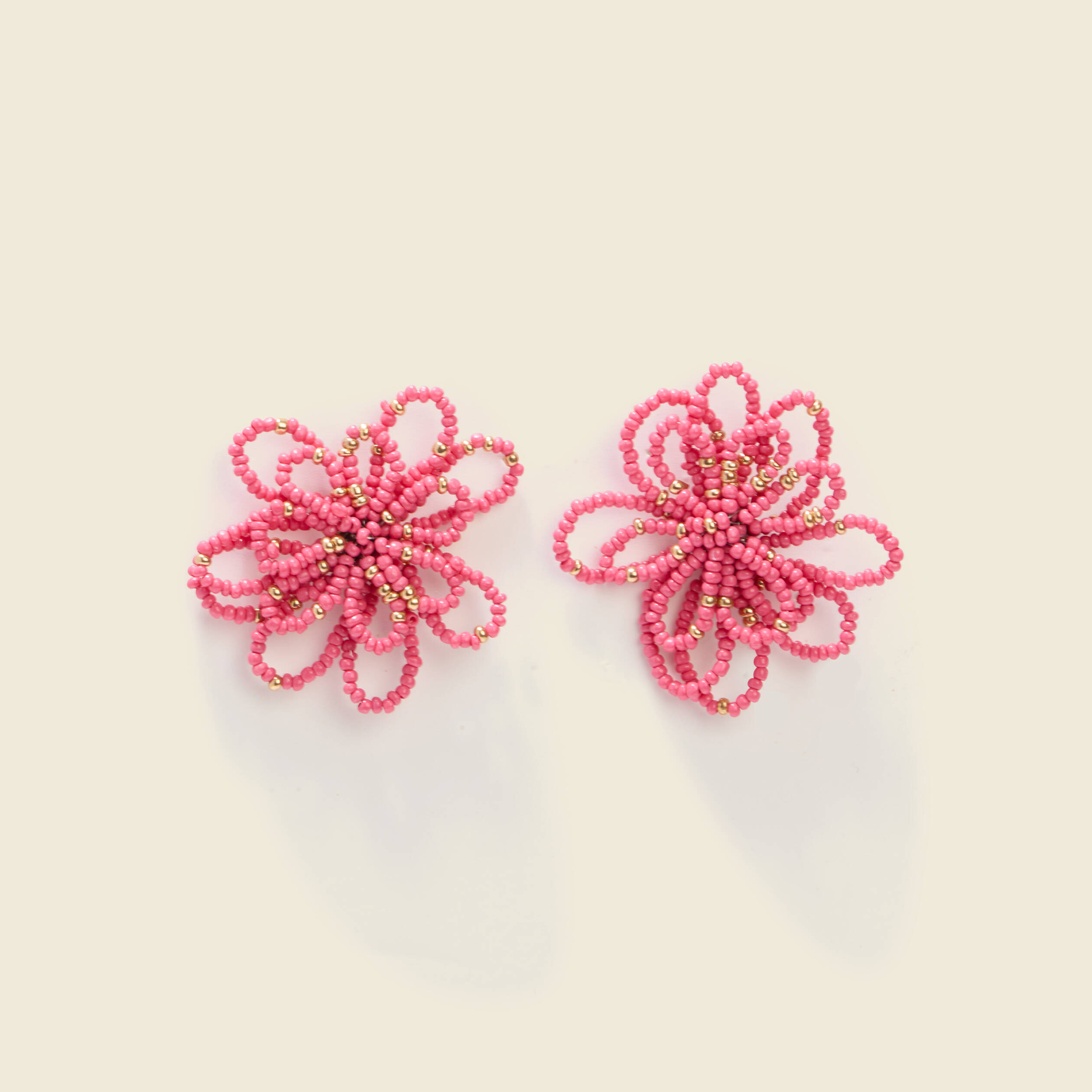 Boucles d'oreilles rose femme