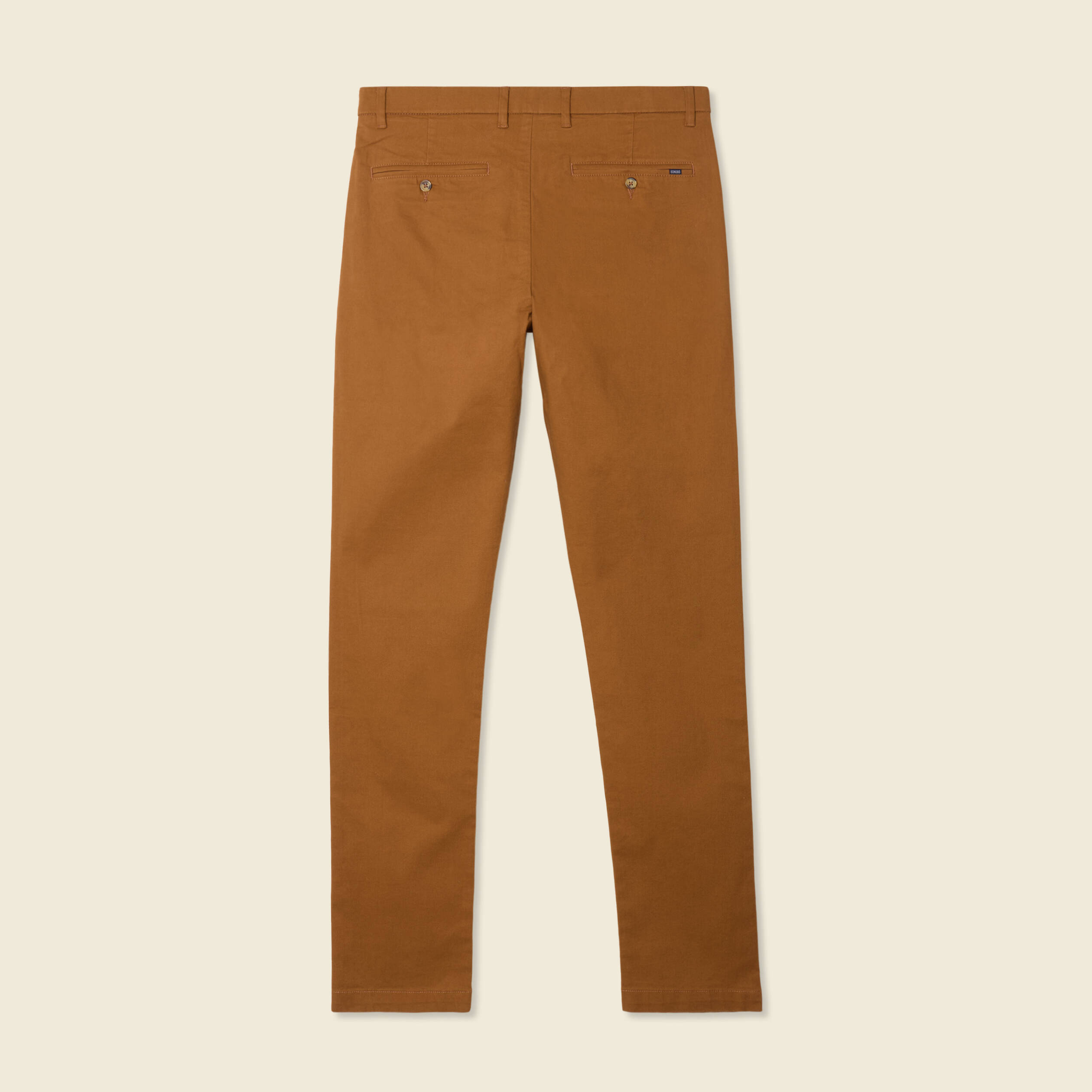 pantalon slim instinct chino marron homme Pantalon slim Instinct chino marron homme