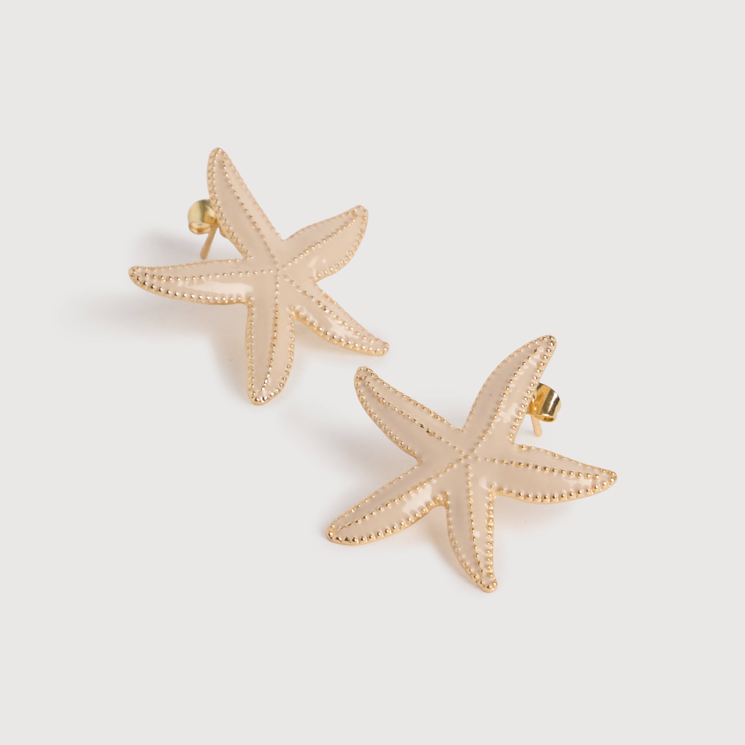 Boucles d'oreilles blanc femme