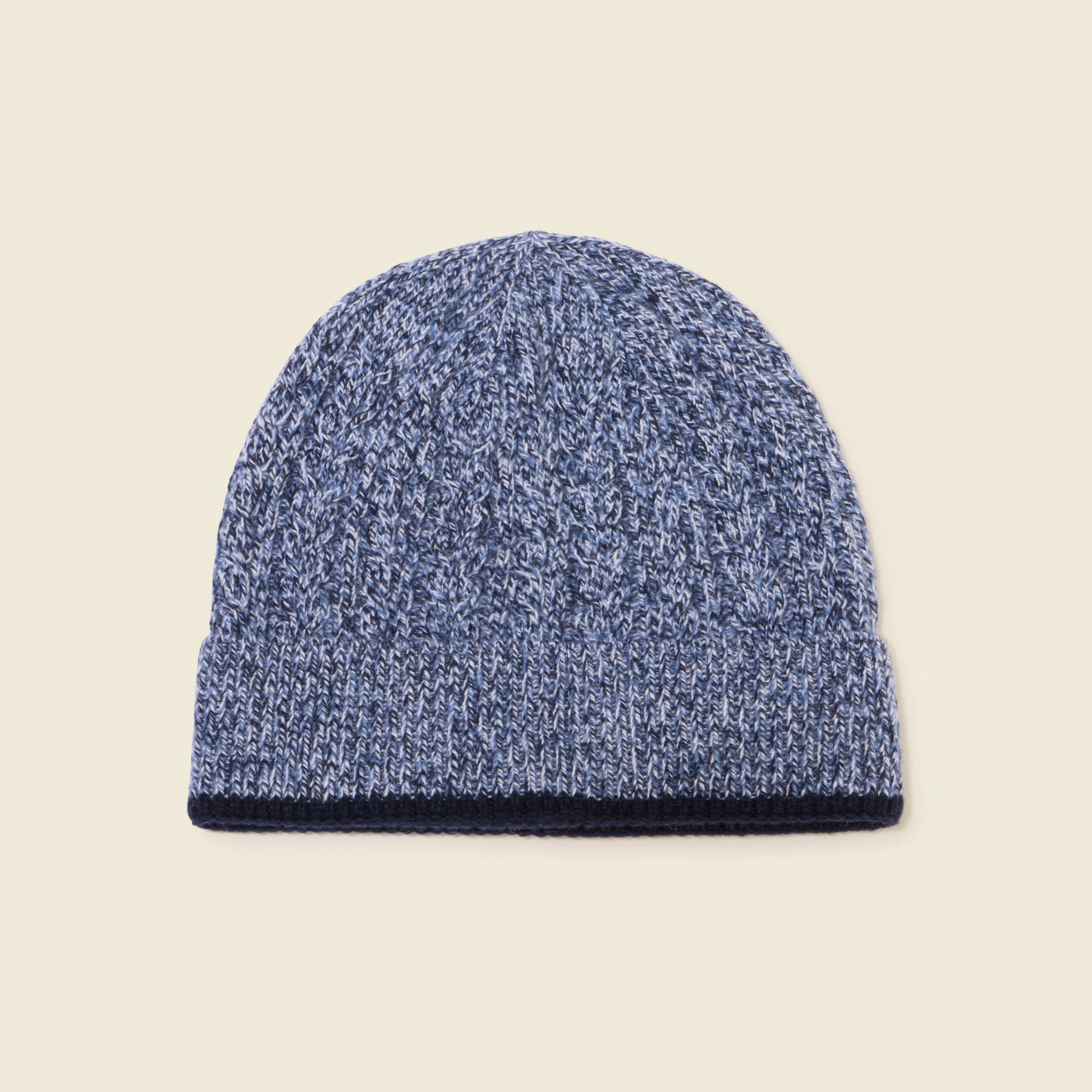 Bonnet fabriqu&eacute; en France bleu fonc&eacute; homme