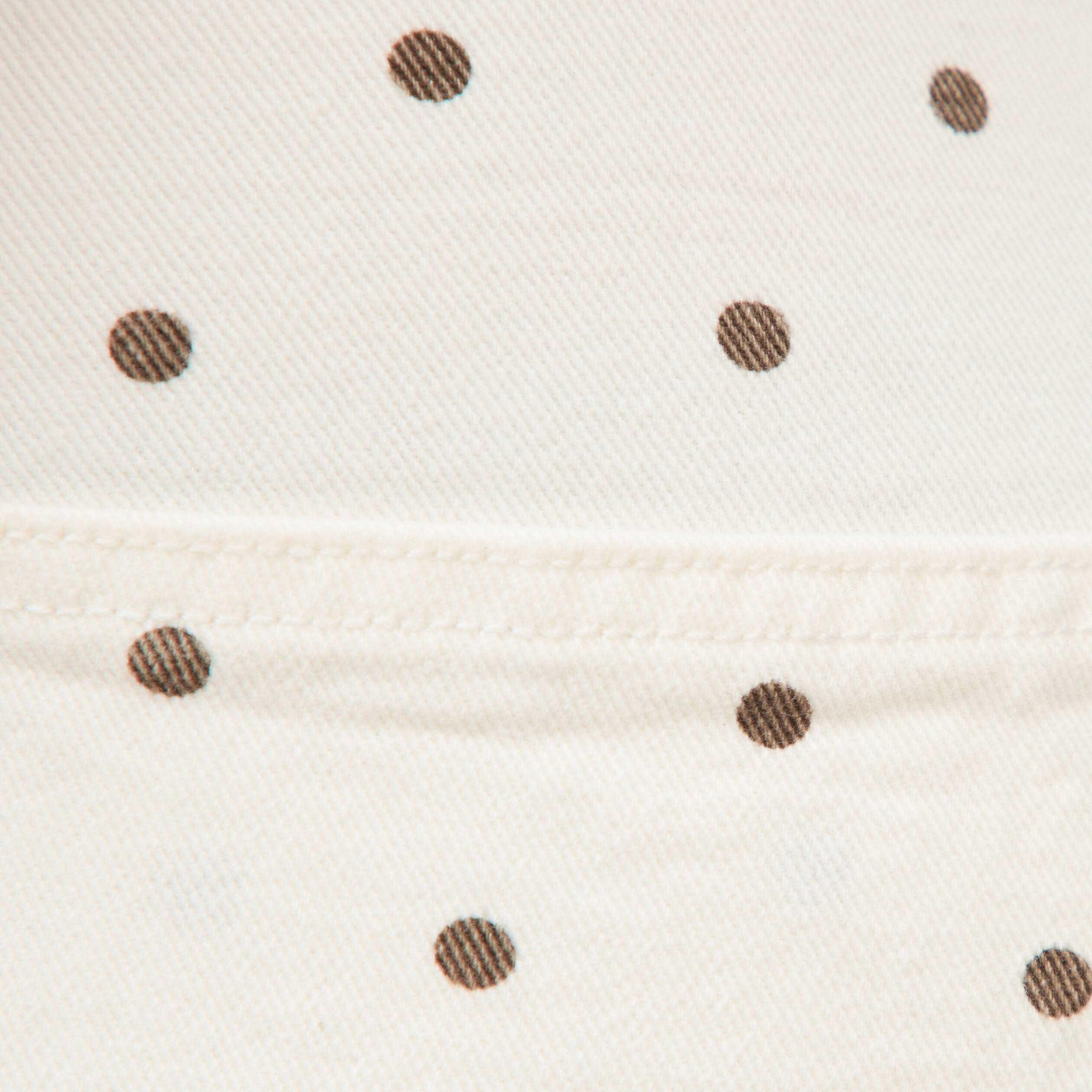 Jeans barrel taille haute bas resserr&eacute; ecru femme