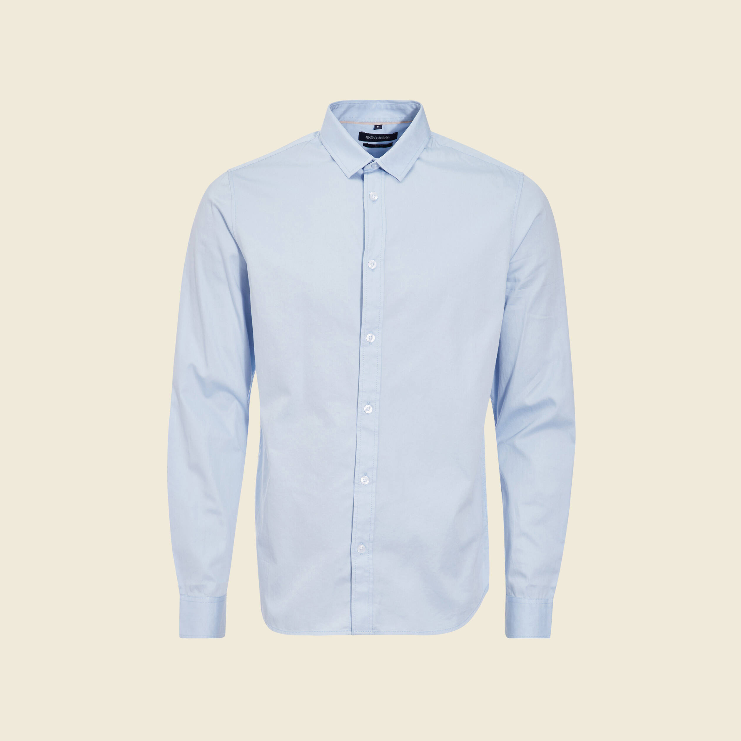 chemise manches longues bleu clair homme Chemise manches longues bleu clair homme