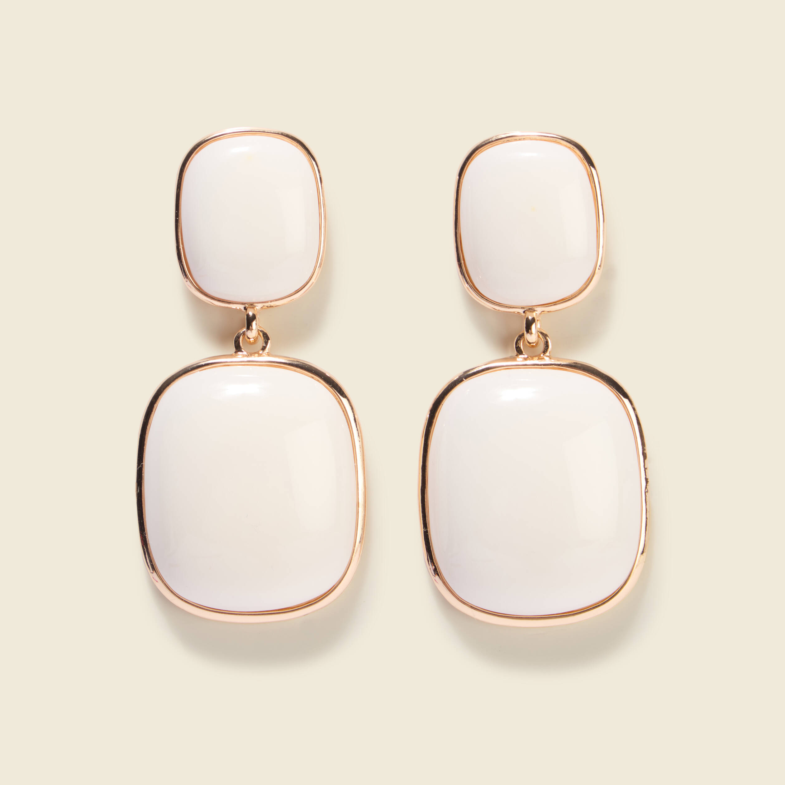 Boucles d'oreilles ivoire femme