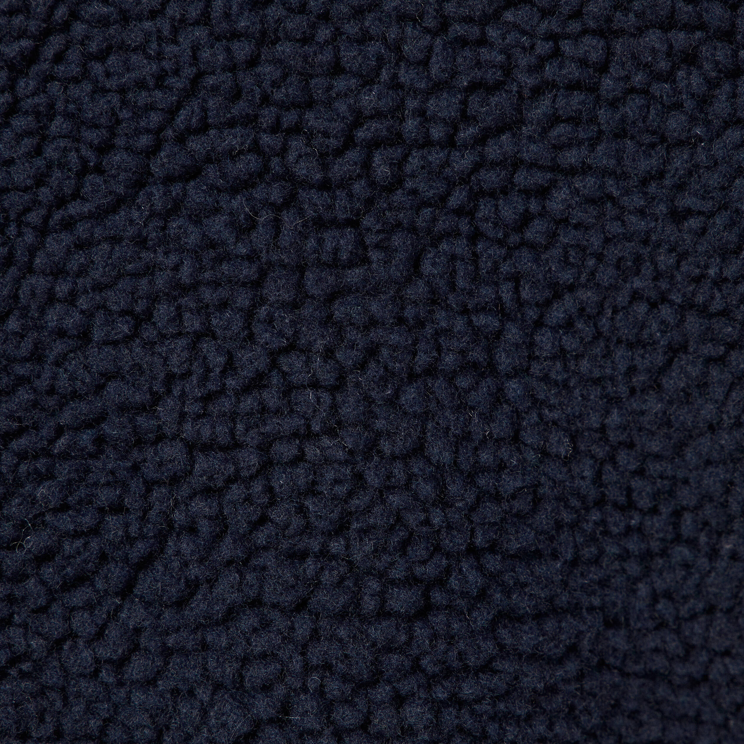 Sweat à capuche sherpa bleu marine homme