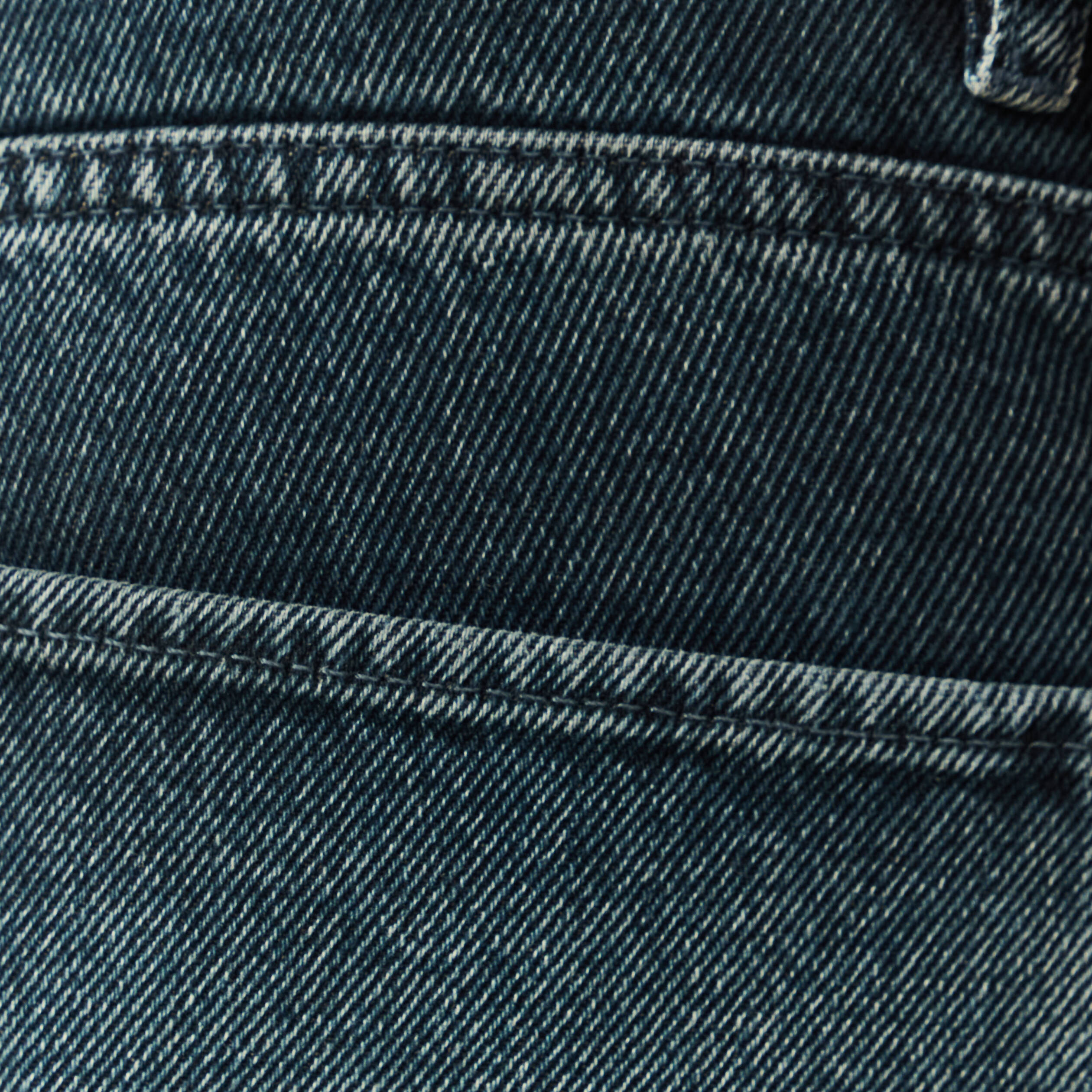 Jeans regular longueur 32 en coton bleu homme