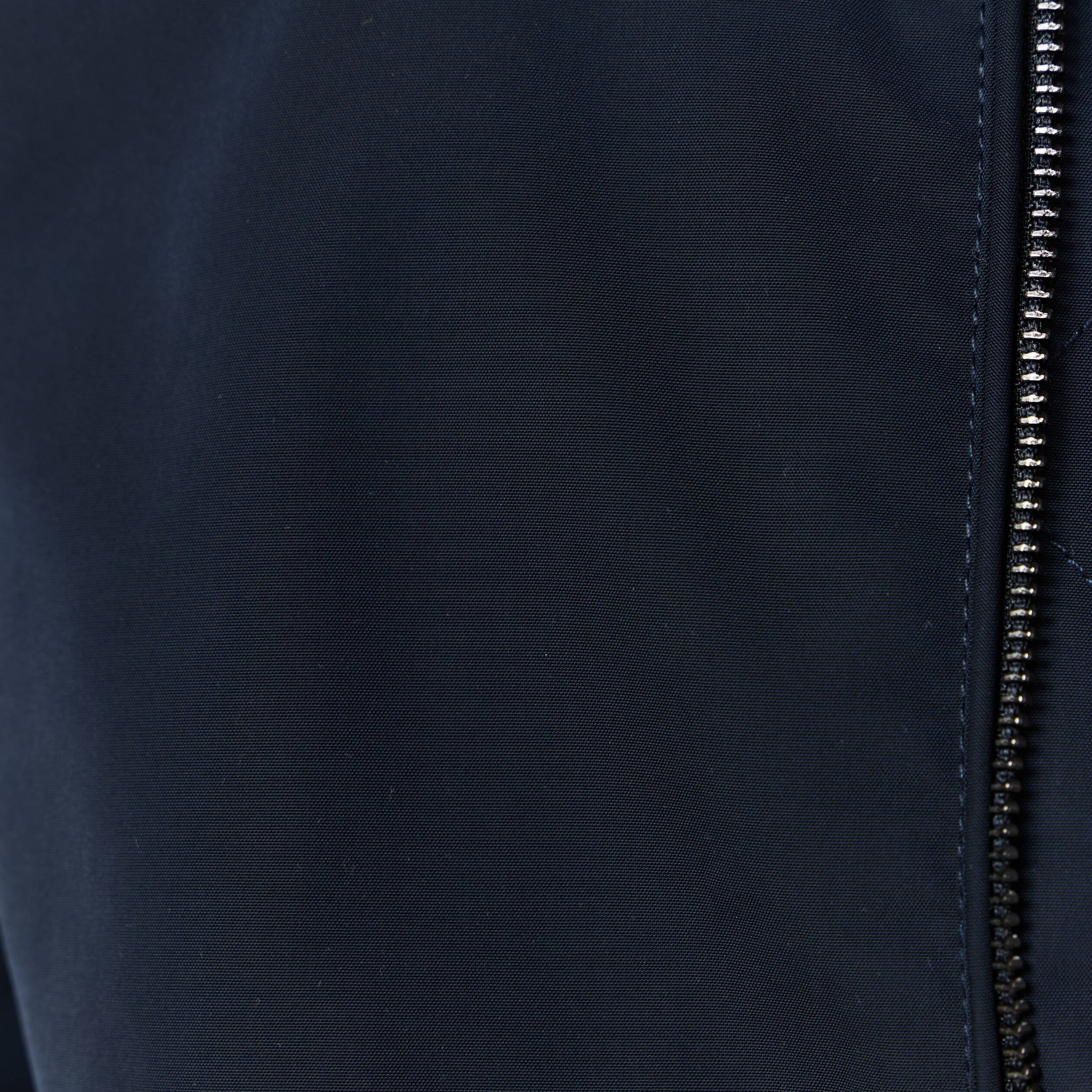 Blouson teddy éco-responsable bleu marine homme