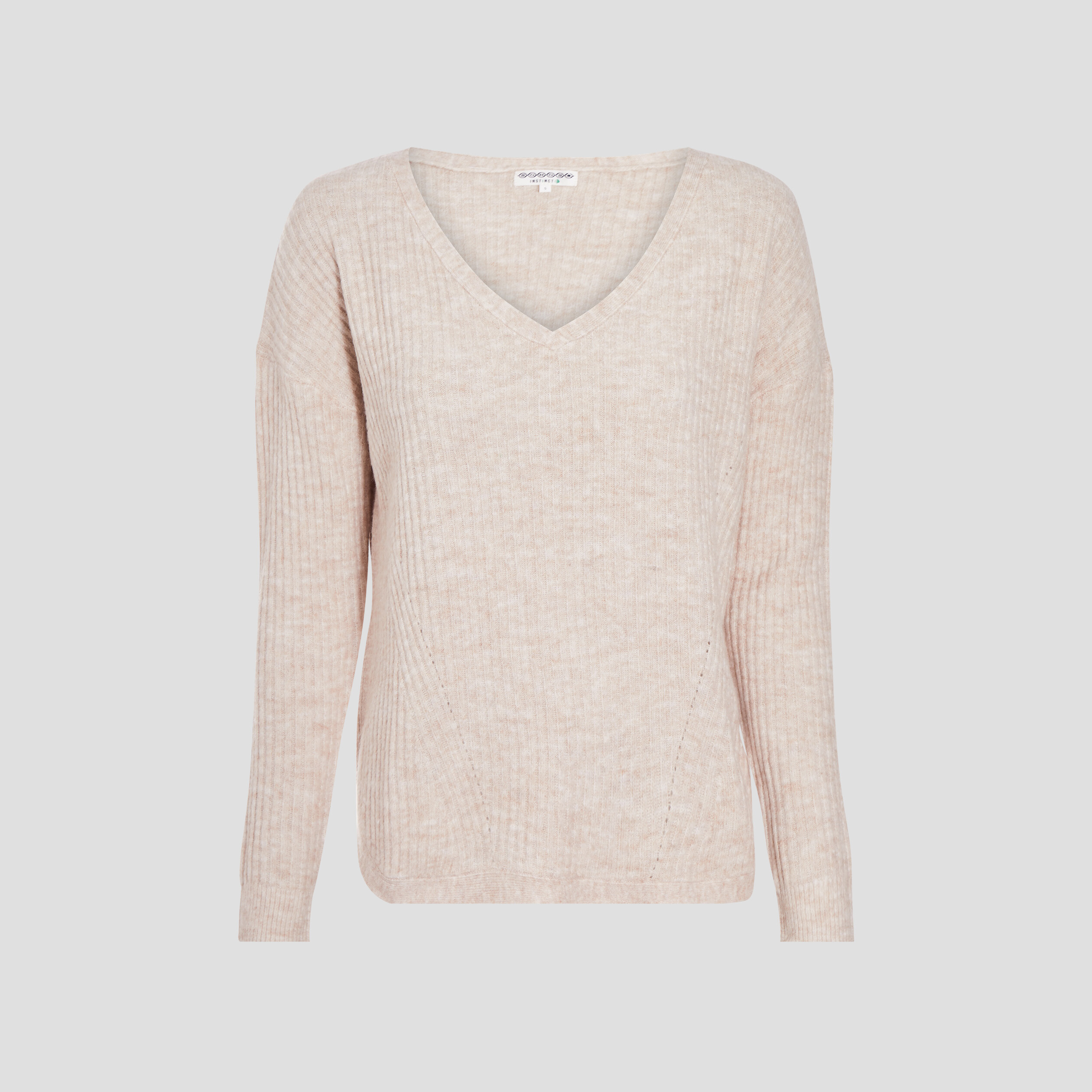 Pull creme femme