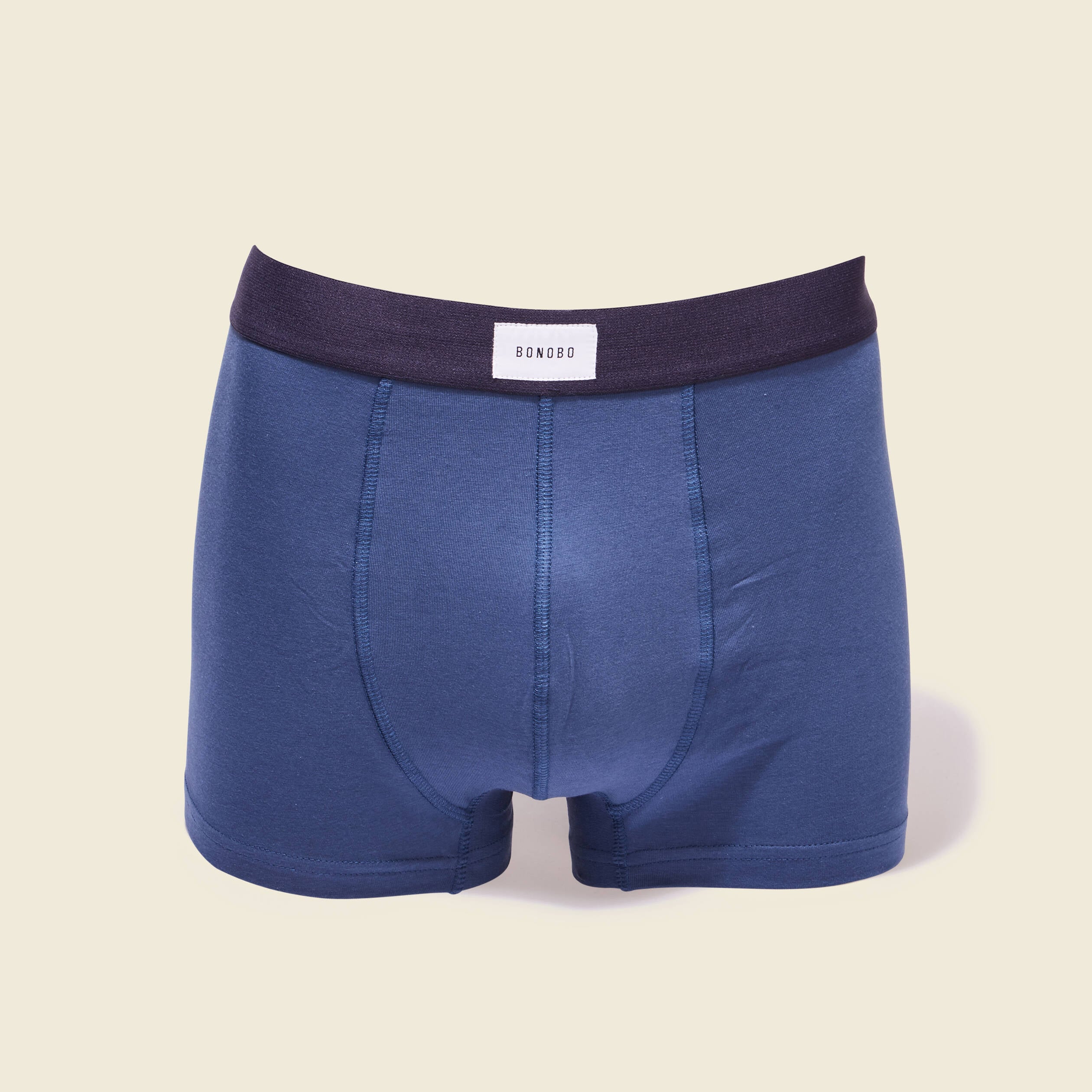Lot 2 boxers bleu fonc&eacute; homme