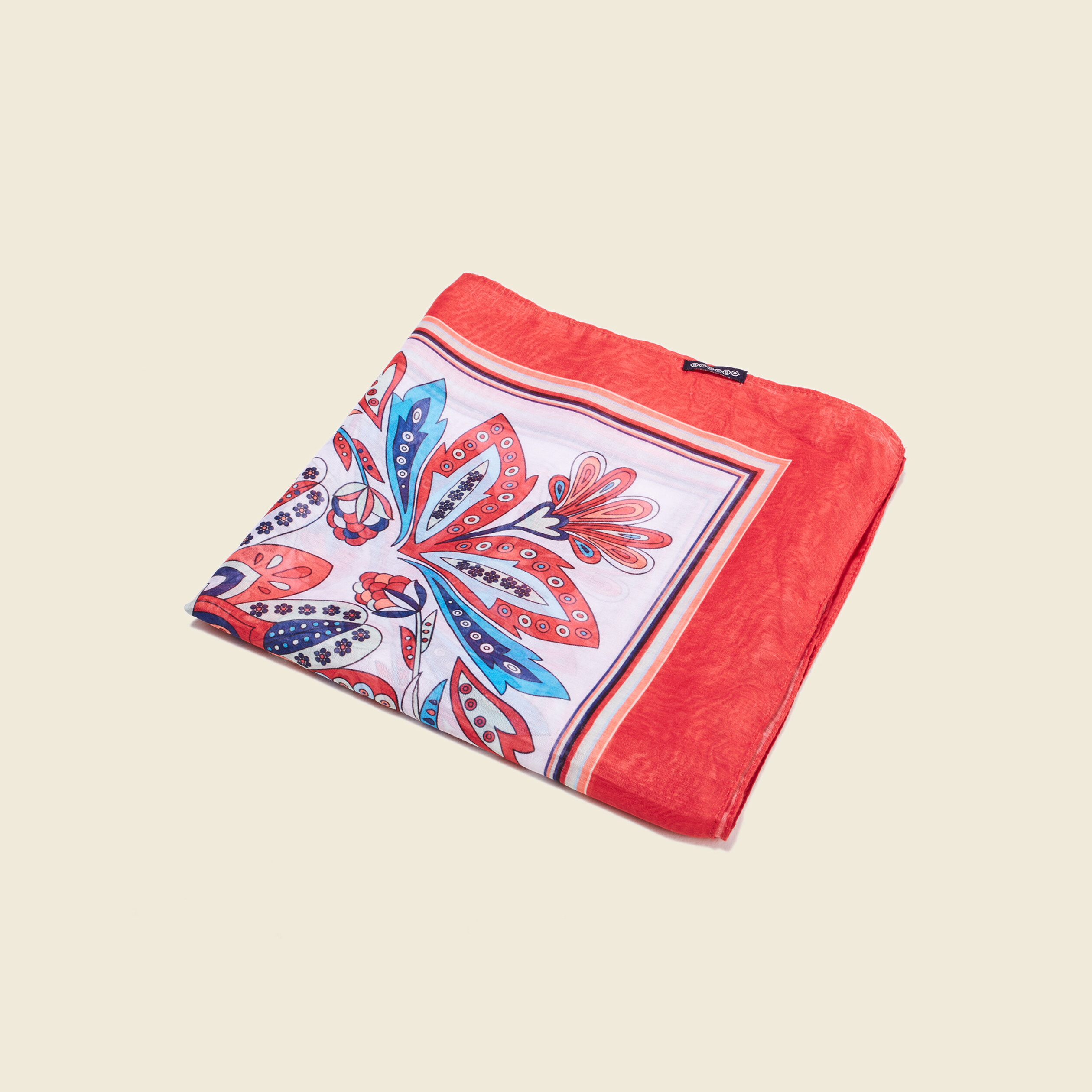 Foulard rose fushia femme